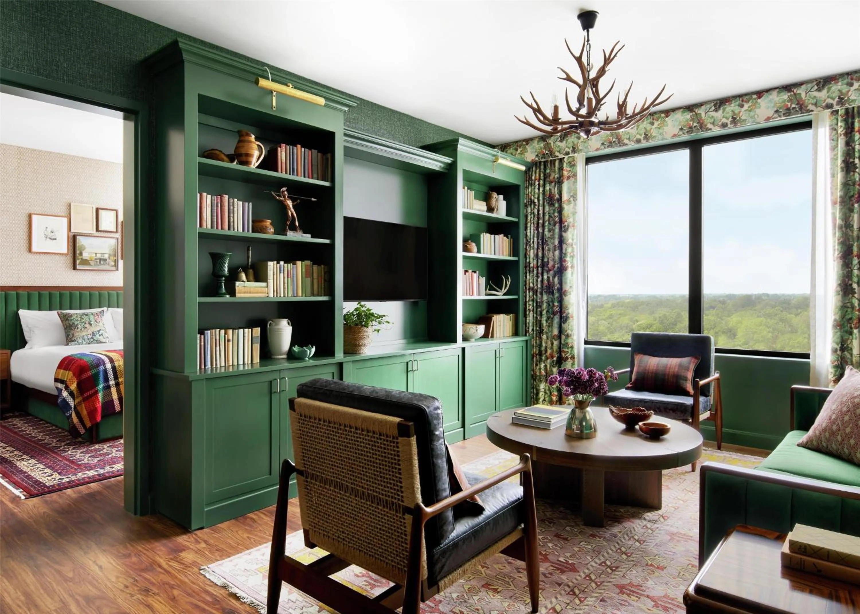 Living room in Graduate by Hilton East Lansing