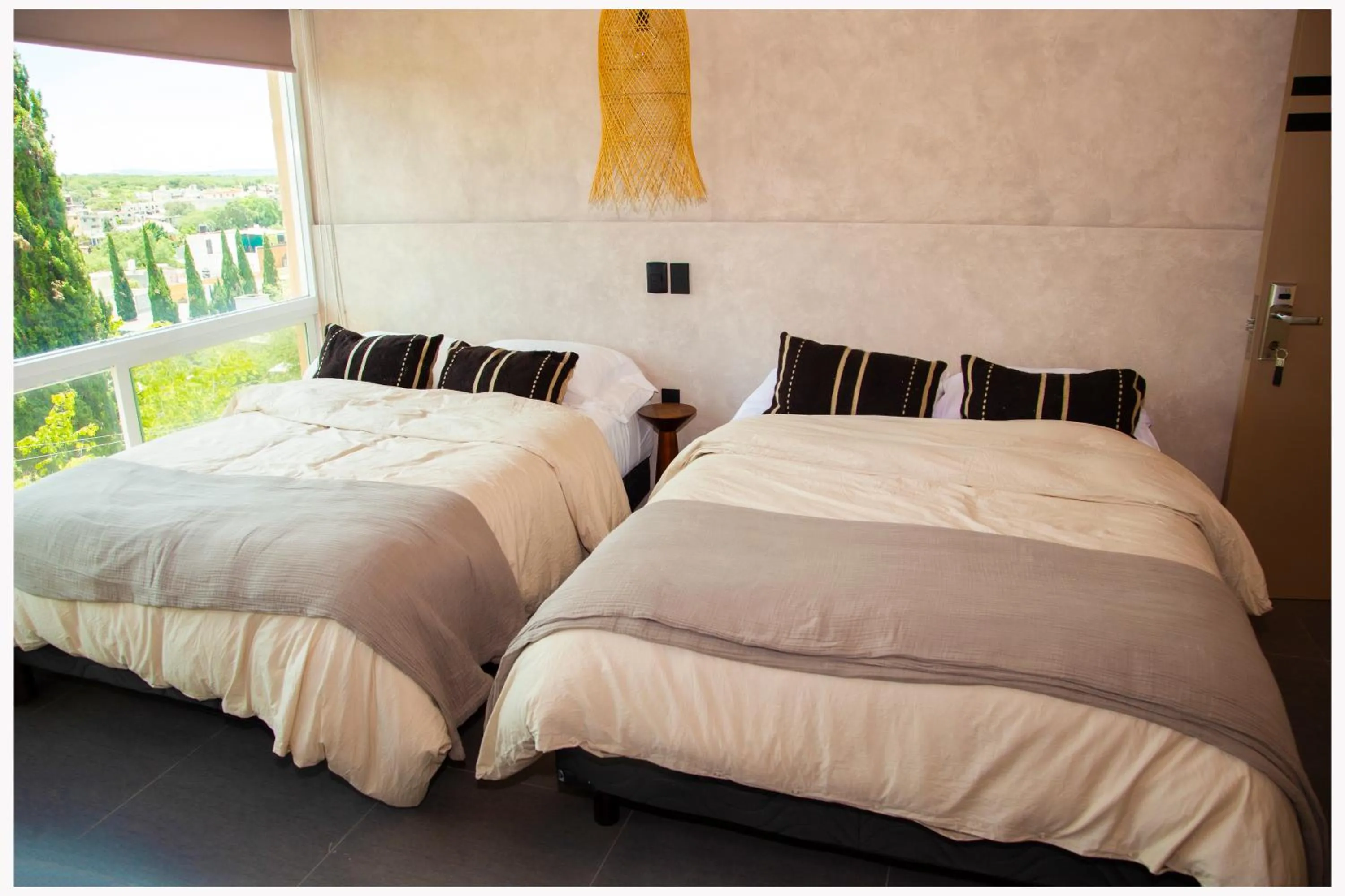 Bed in Hotel Mr Lion and SPA