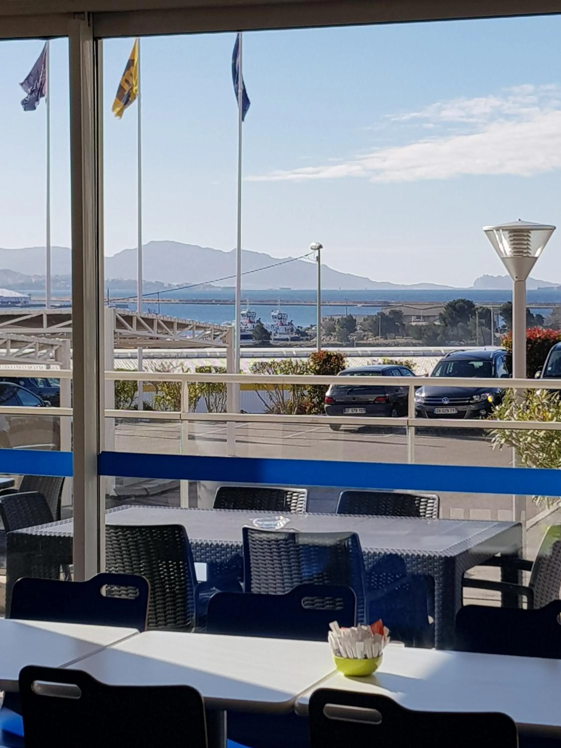 Sea view in ibis budget Marseille L'Estaque