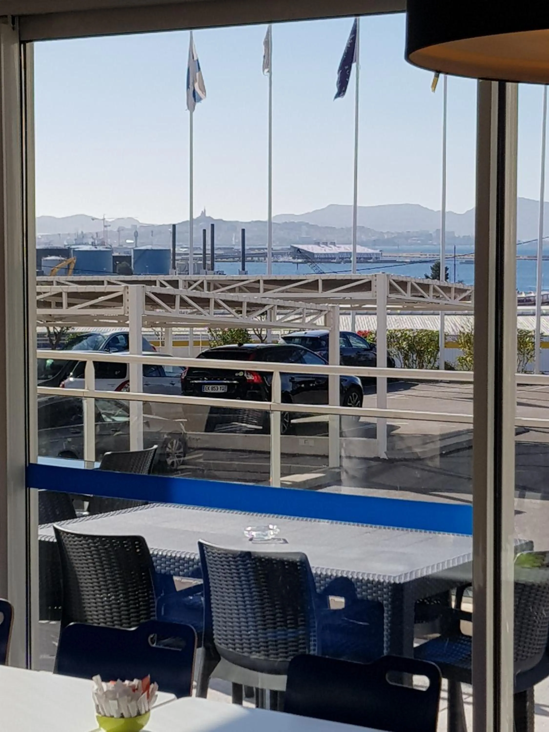 Sea view in ibis budget Marseille L'Estaque