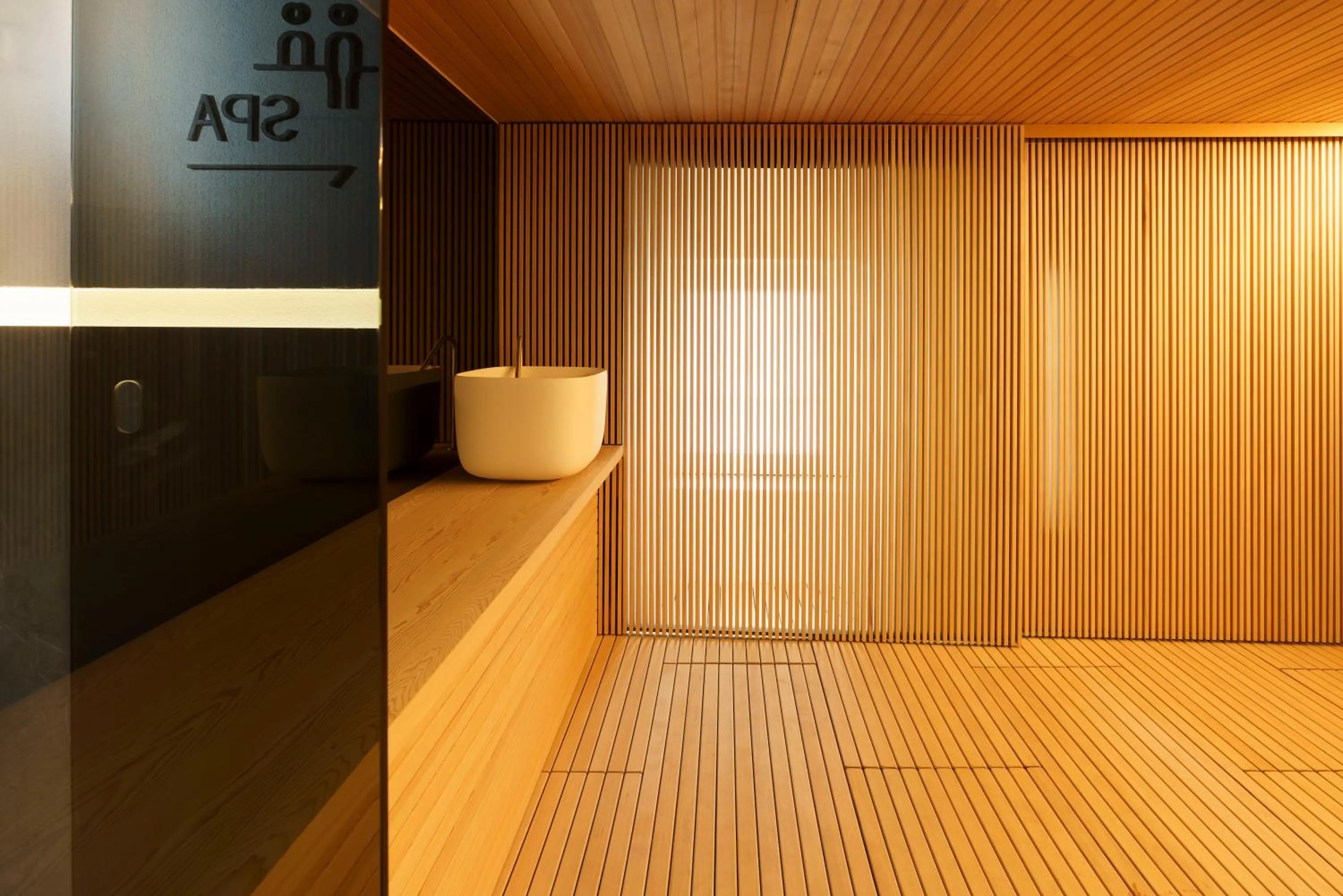 Sauna in Meo Design Suites & Spa