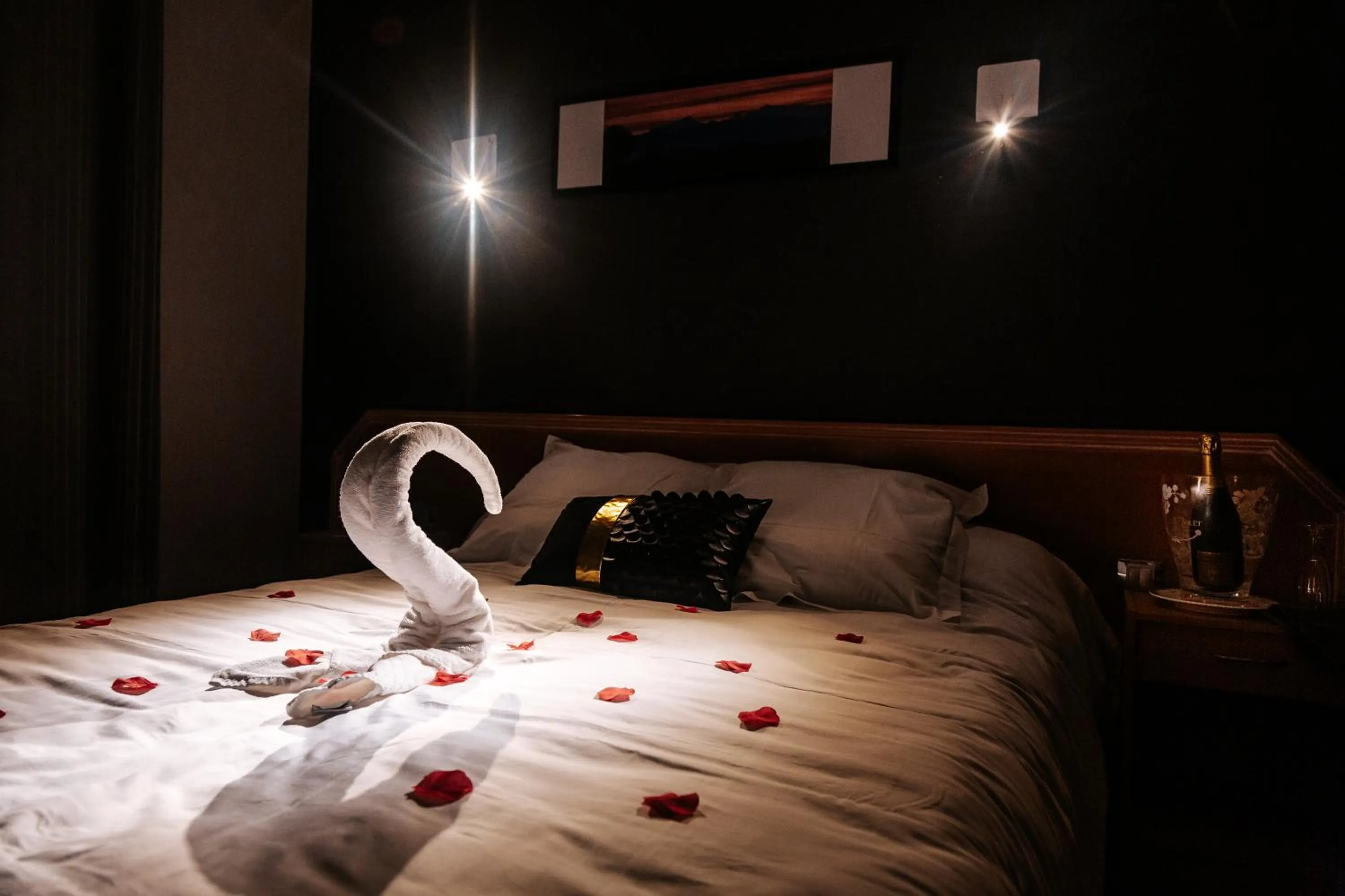 Photo of the whole room, Bed in Hôtel Le Tivoli