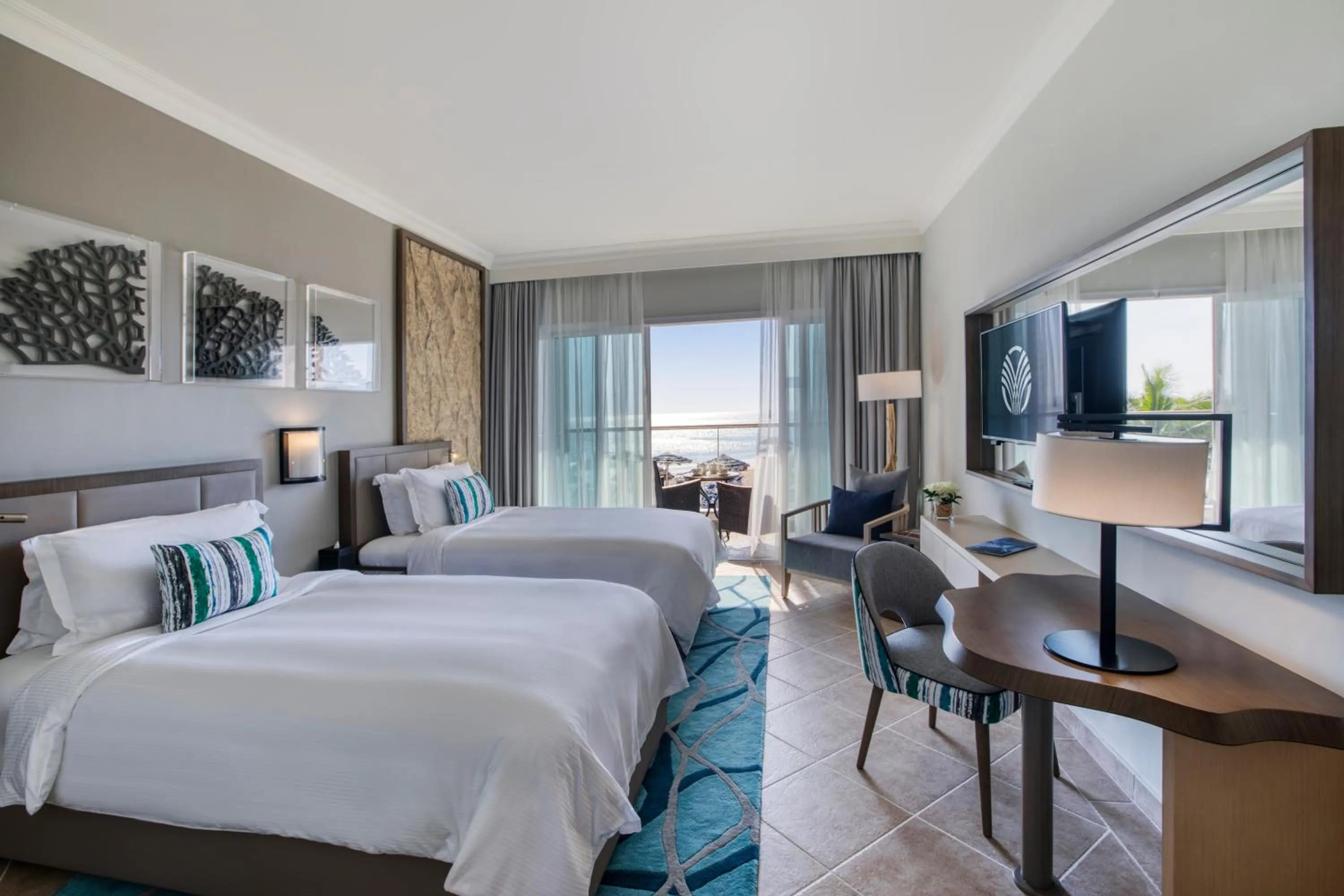 Photo of the whole room, Bed in Fujairah Rotana Resort & Spa - Al Aqah Beach