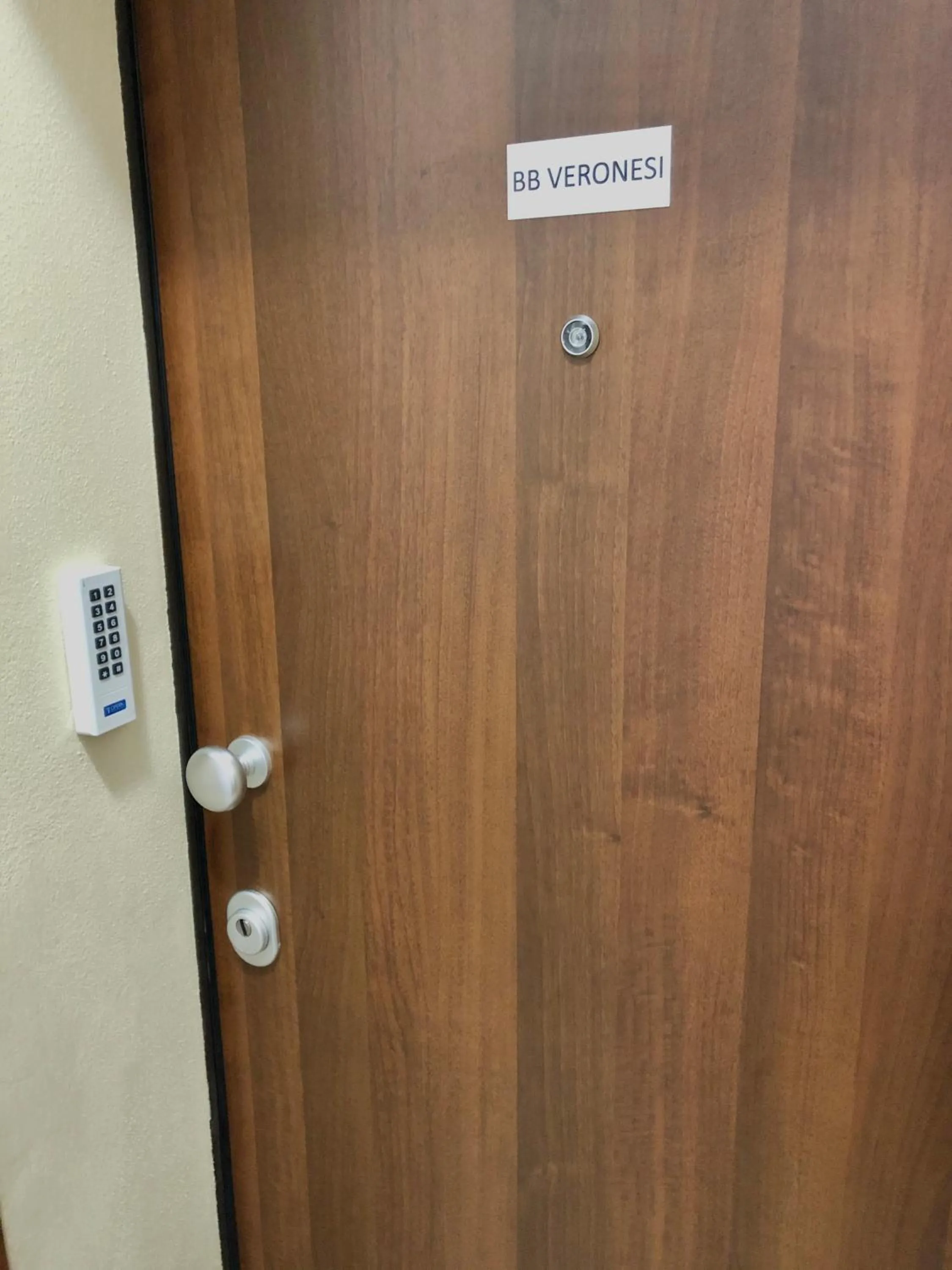 Facade/entrance in BB Veronesi