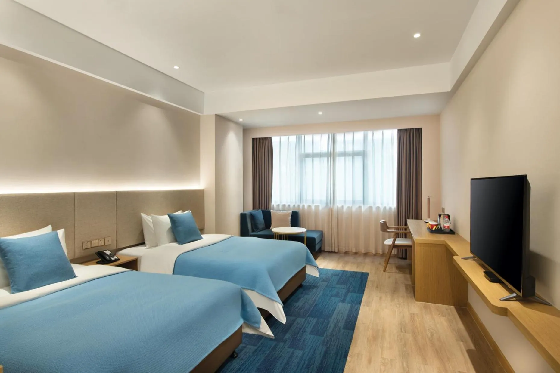 Bedroom, Bed in Hangzhou Upper Inn