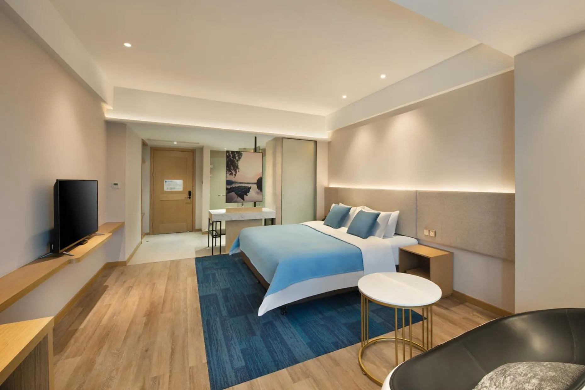 Bedroom, Bed in Hangzhou Upper Inn