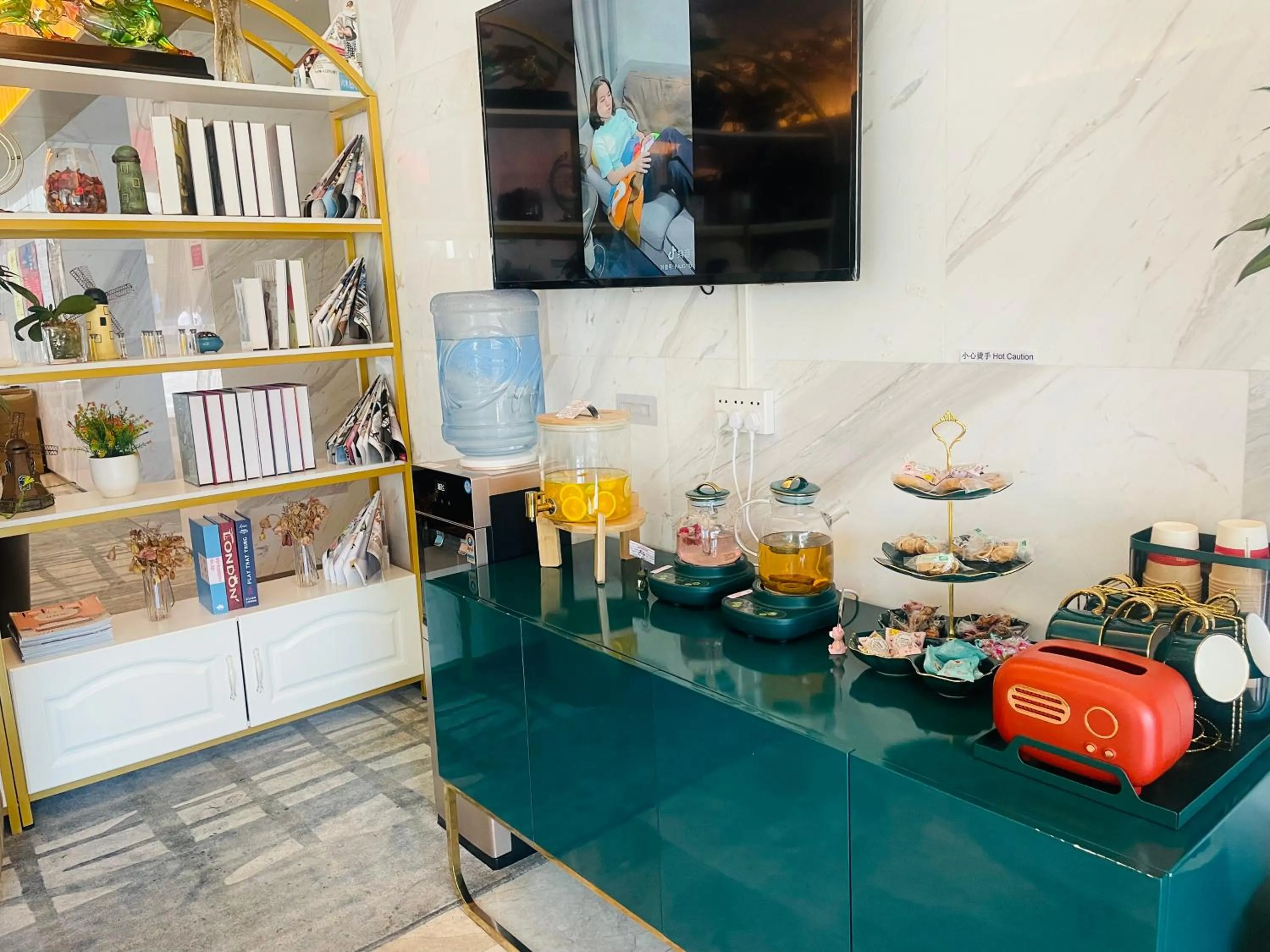 Lobby or reception in Hangzhou Upper Inn