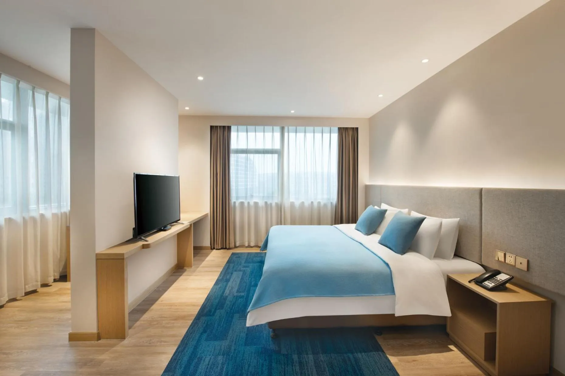 Bedroom, Bed in Hangzhou Upper Inn