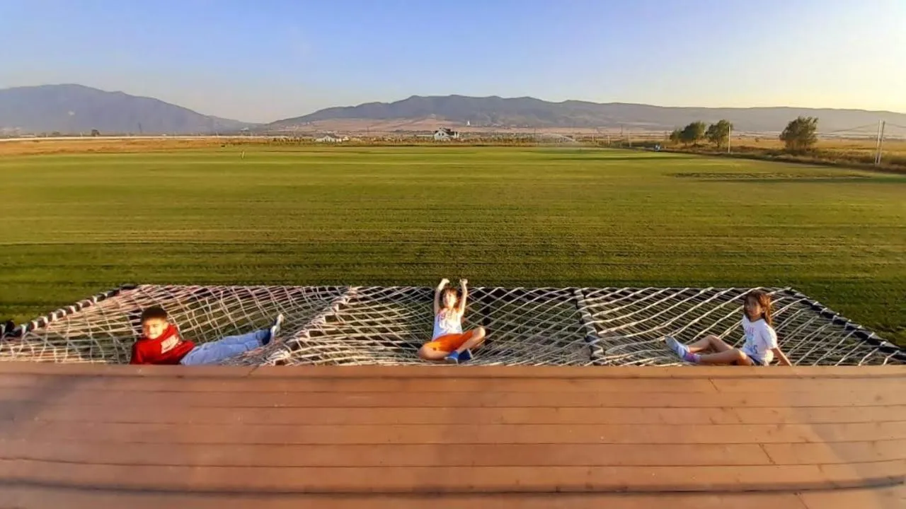 Garden view in Jewelberry Glamping Hotel Tbilisi