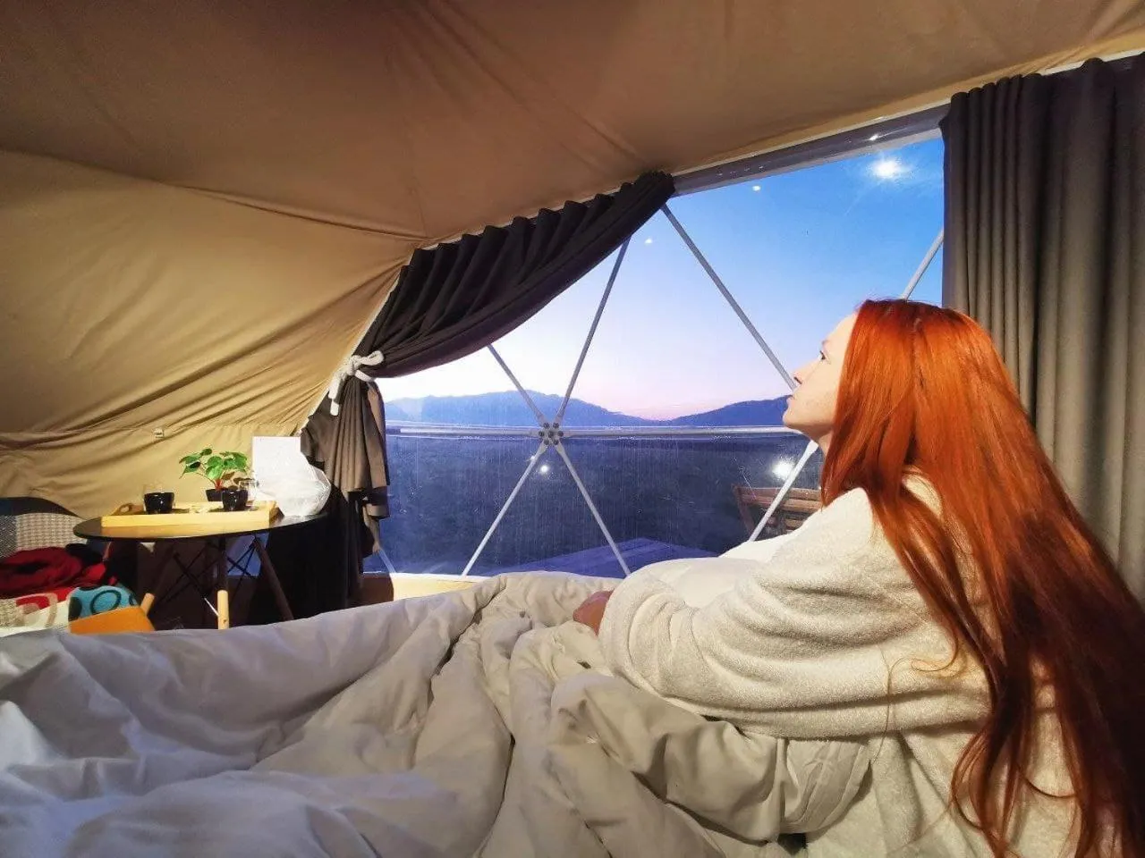 View (from property/room) in Jewelberry Glamping Hotel Tbilisi