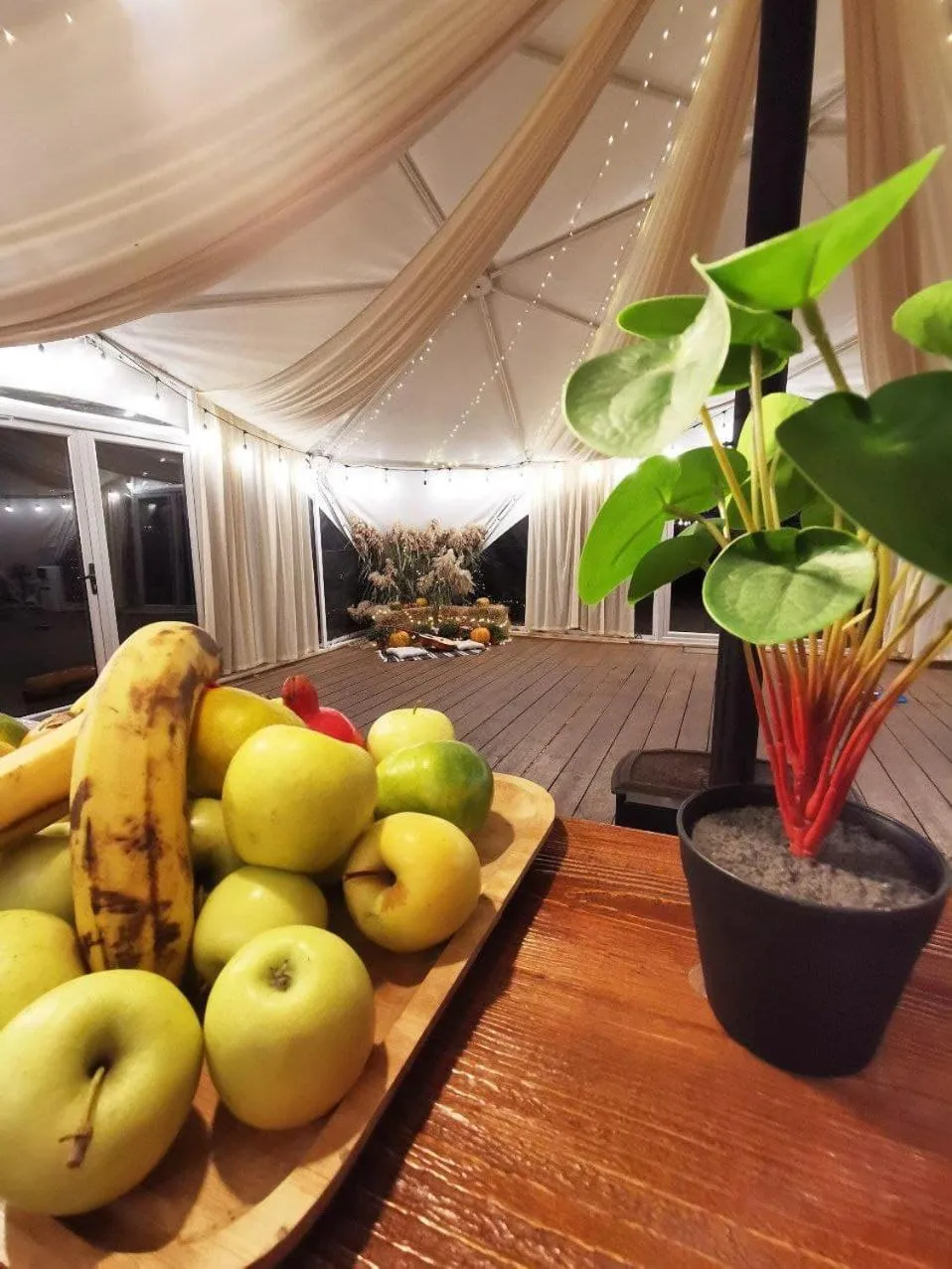 Food in Jewelberry Glamping Hotel Tbilisi