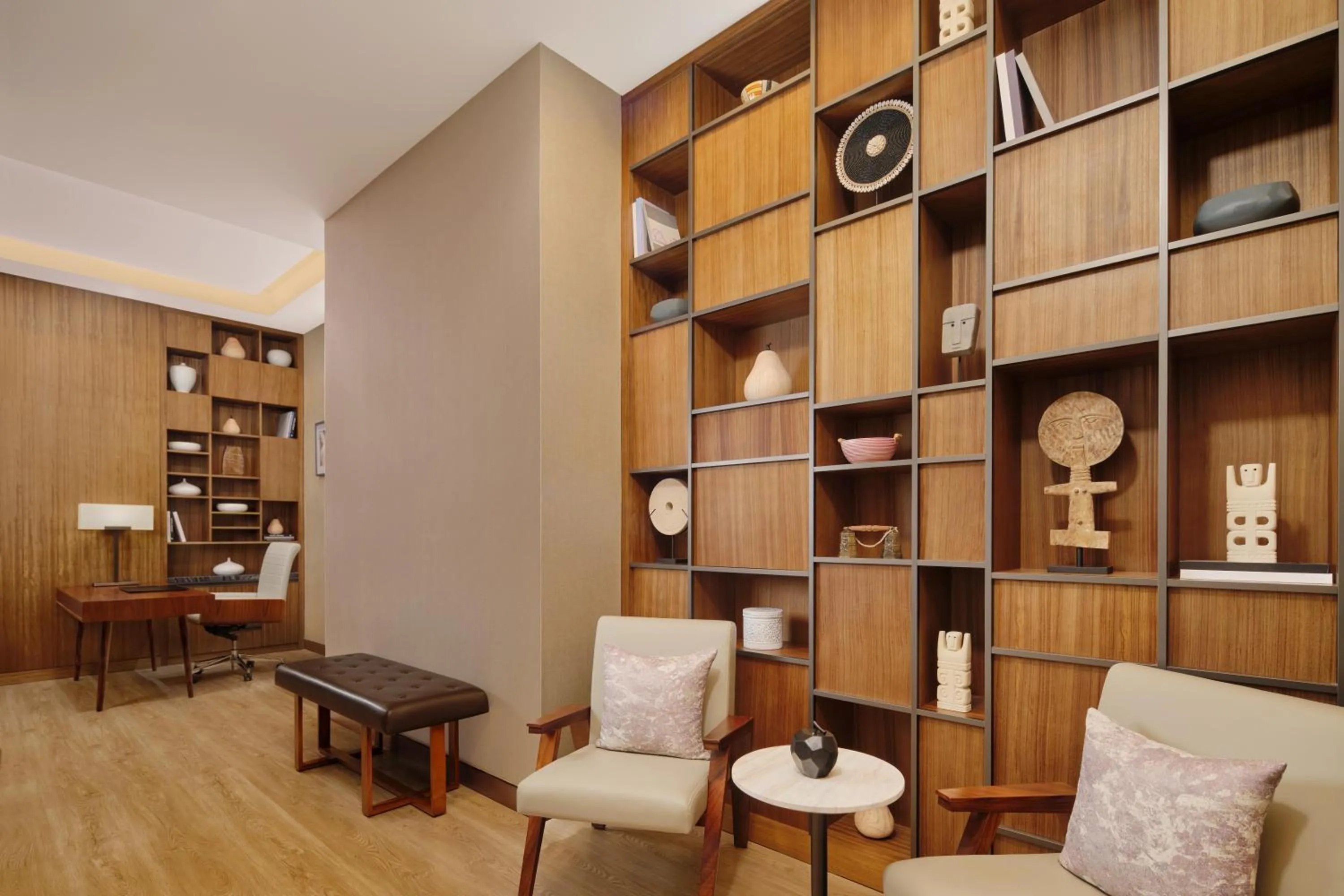 Living room in Batam Marriott Hotel Harbour Bay