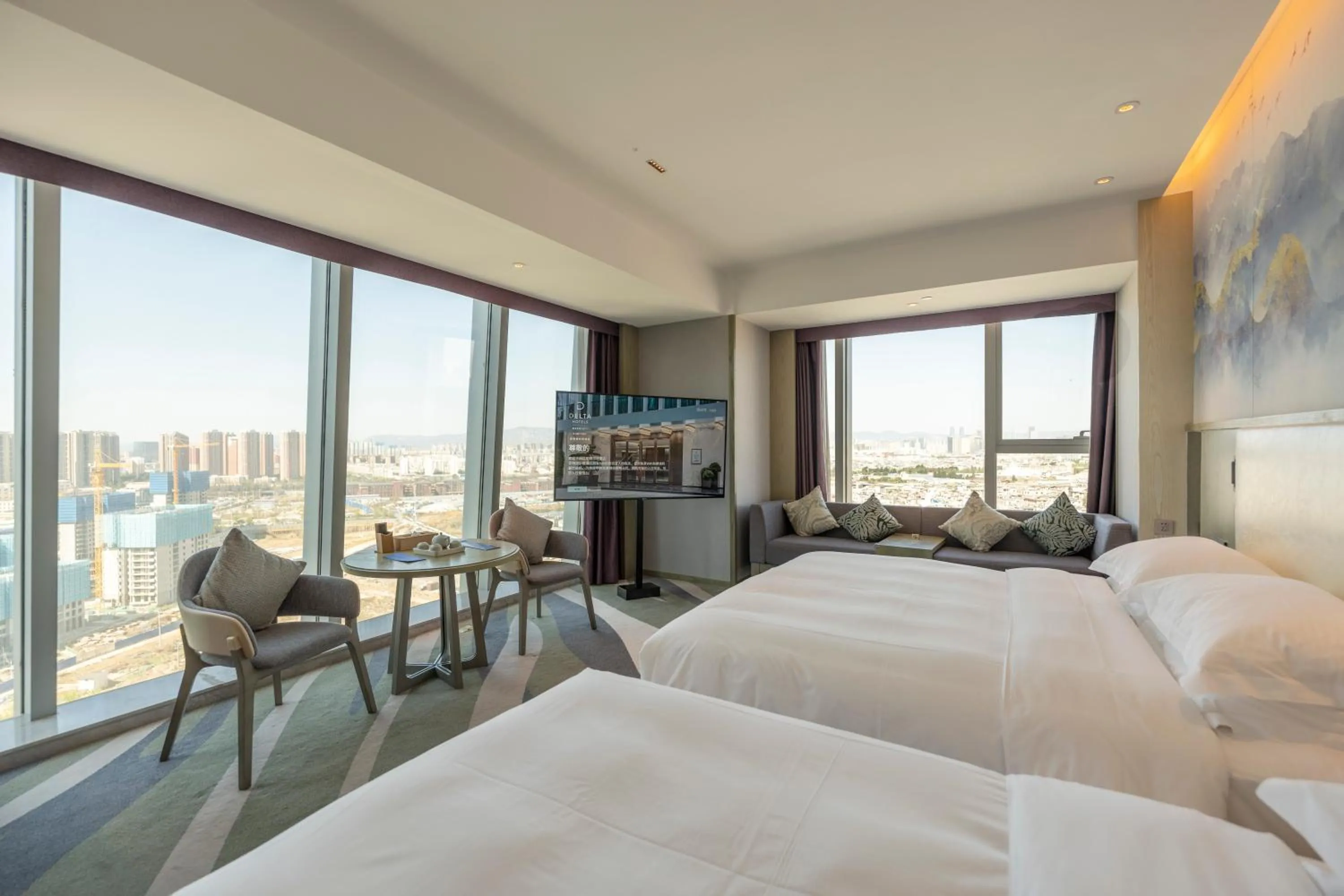 Bed in Delta Hotels by Marriott Kunming