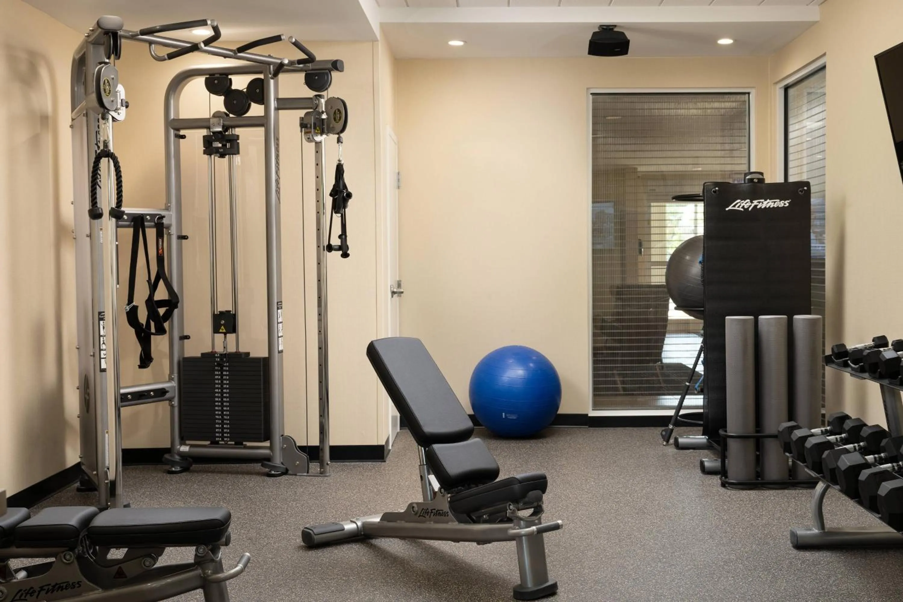 Fitness centre/facilities in TownePlace Suites by Marriott Memphis Olive Branch
