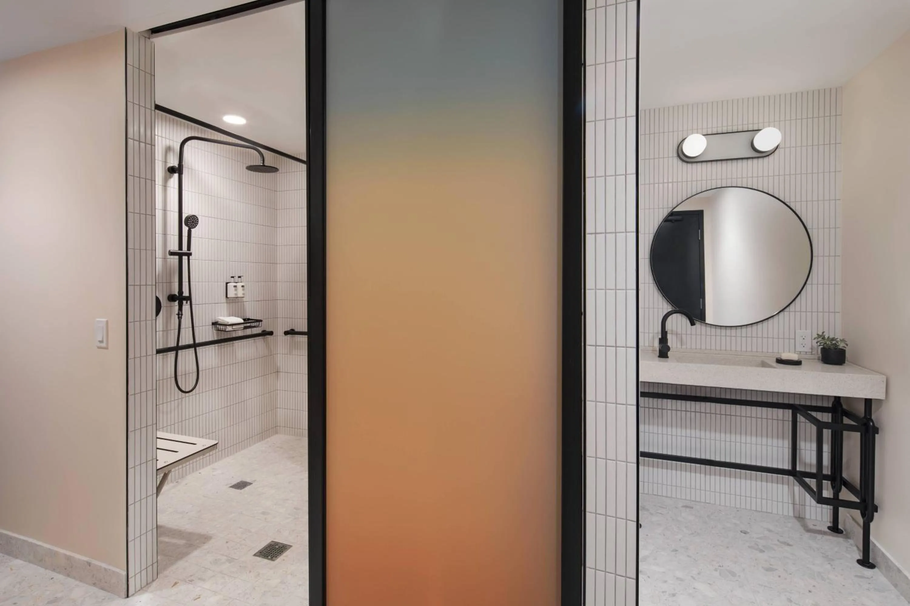 Bathroom in Moxy Miami South Beach