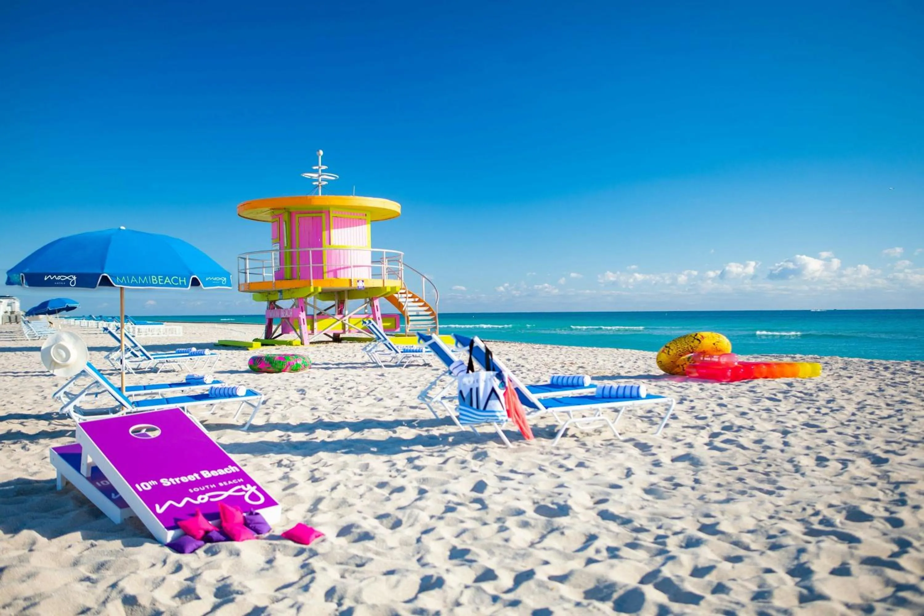 Beach in Moxy Miami South Beach