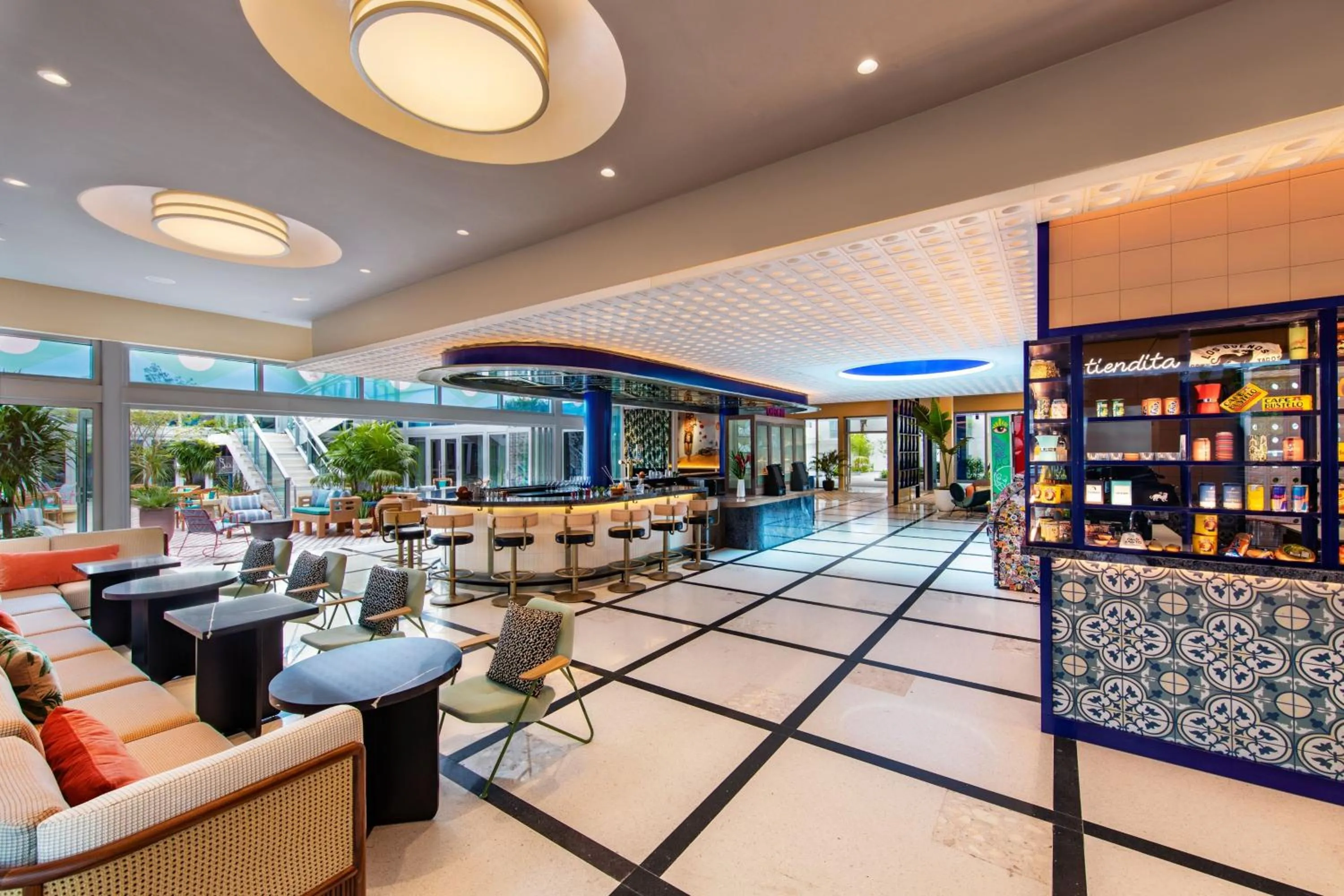 Lobby or reception in Moxy Miami South Beach