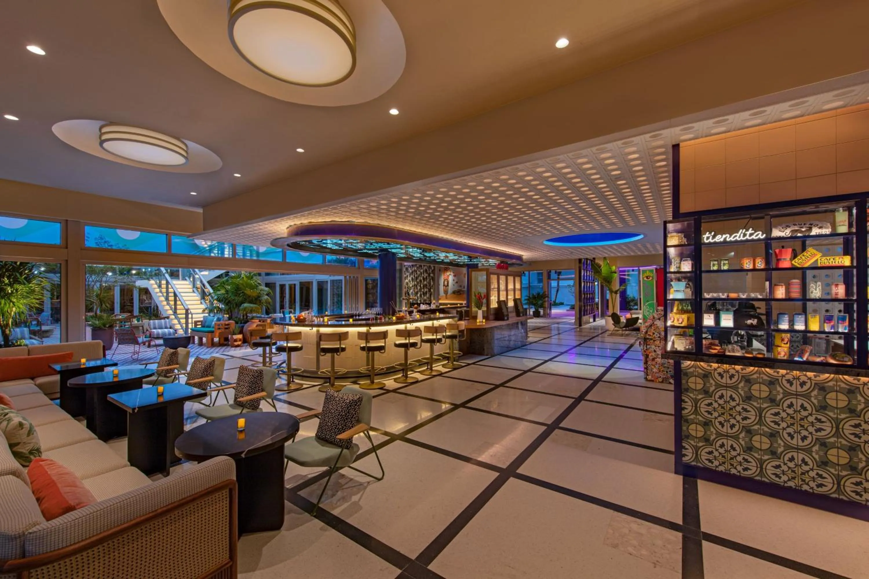 Lobby or reception in Moxy Miami South Beach