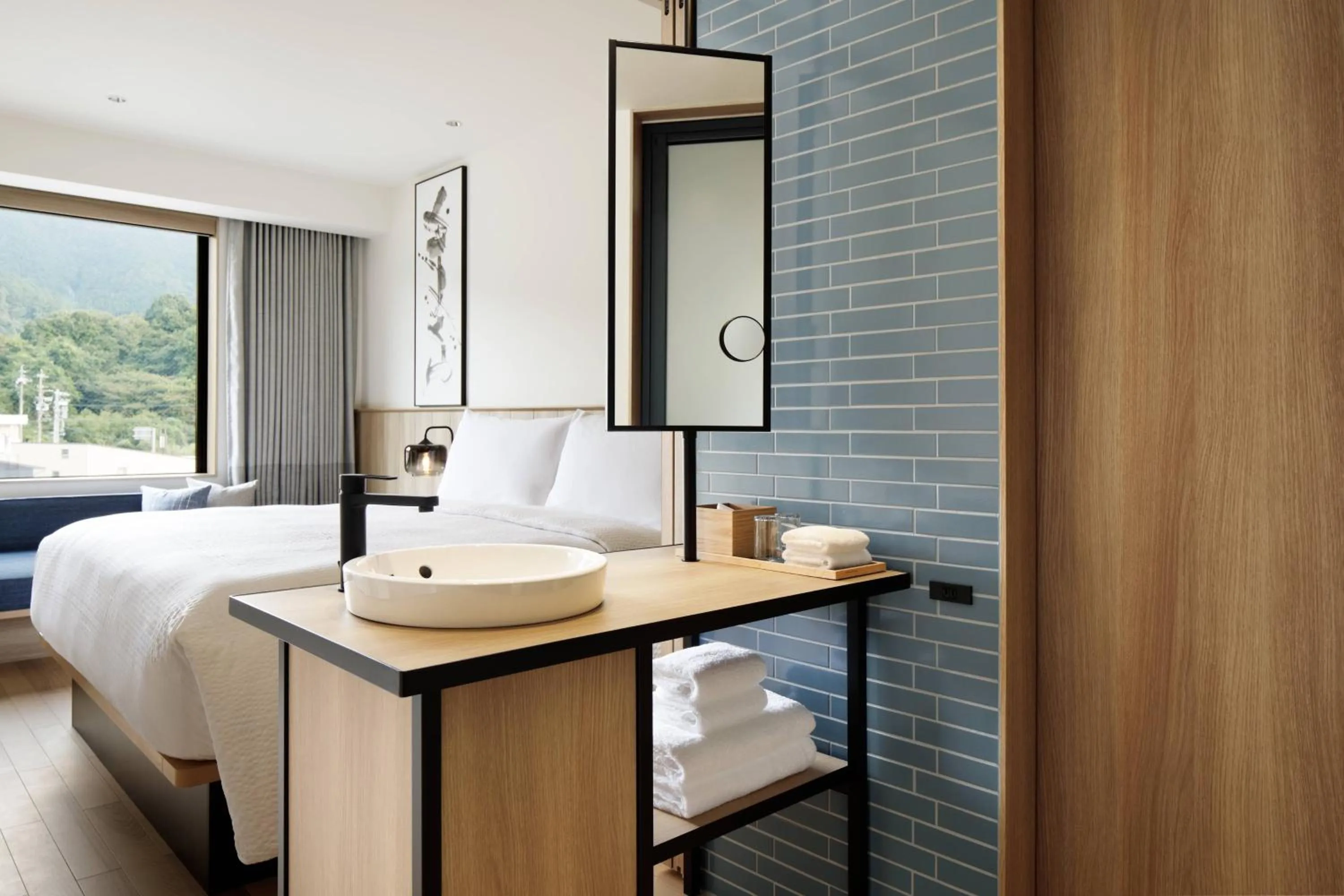 Bathroom, Bed in Fairfield by Marriott Gifu Mino