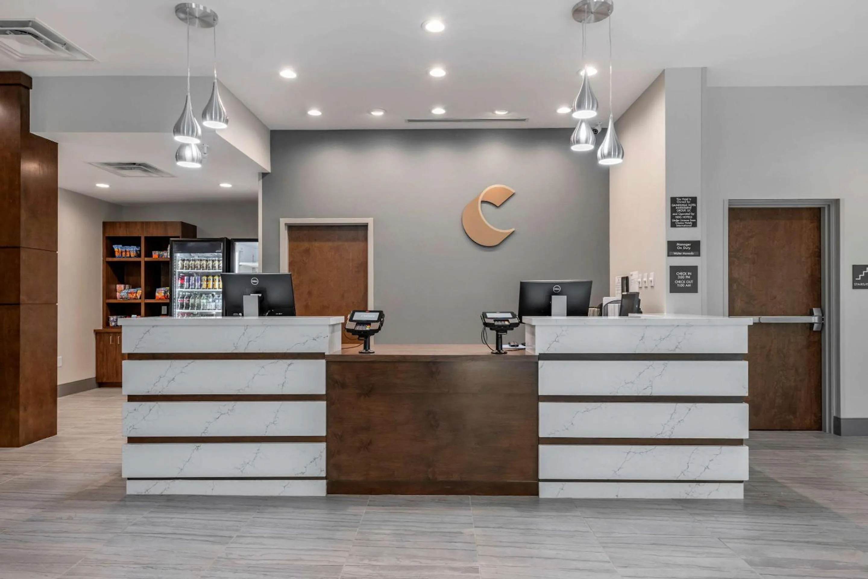 Lobby or reception in Comfort Suites Gainesville Near University