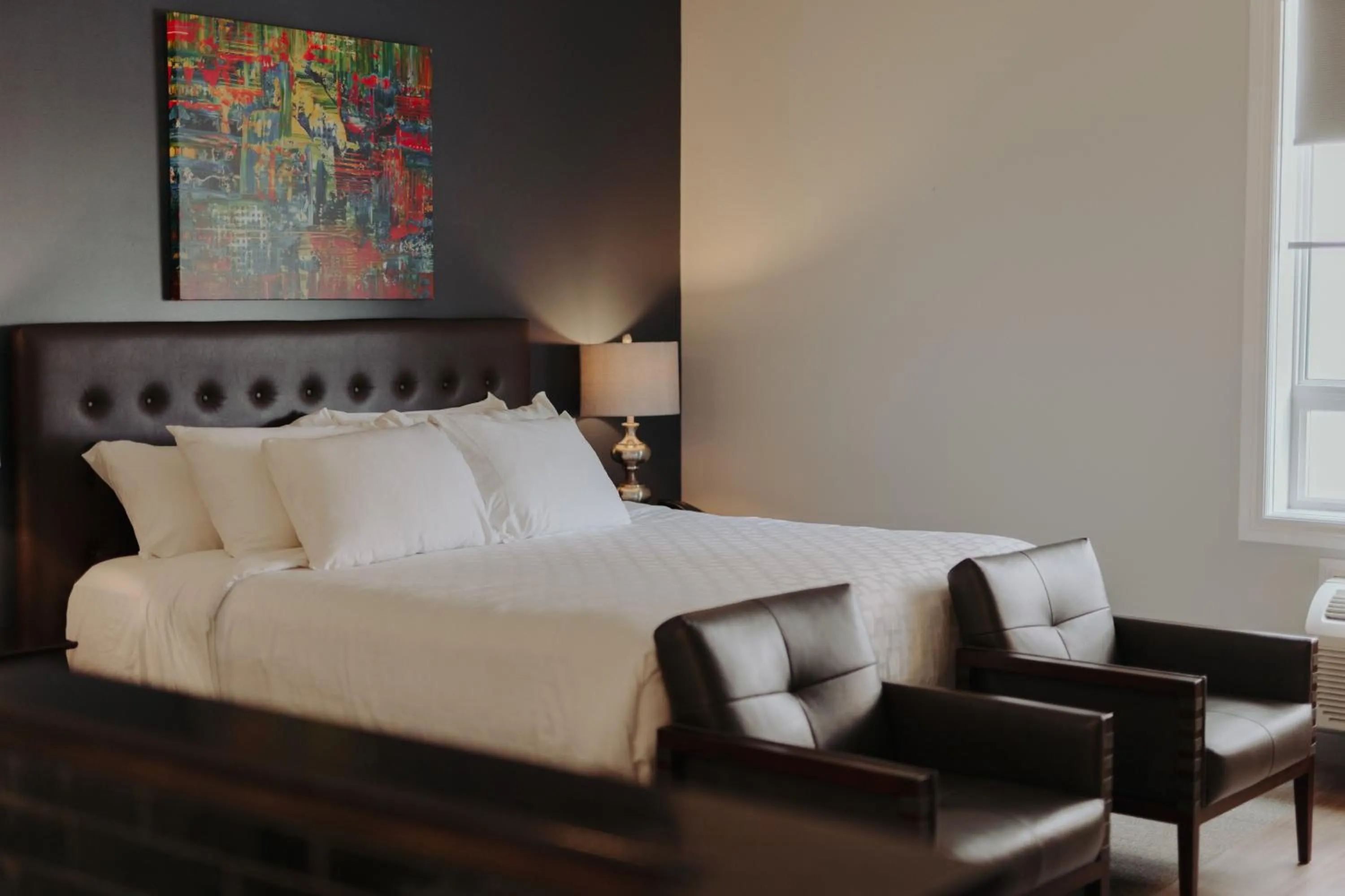 Bedroom, Bed in Mercer Hotel Downtown; BW Premier Collection