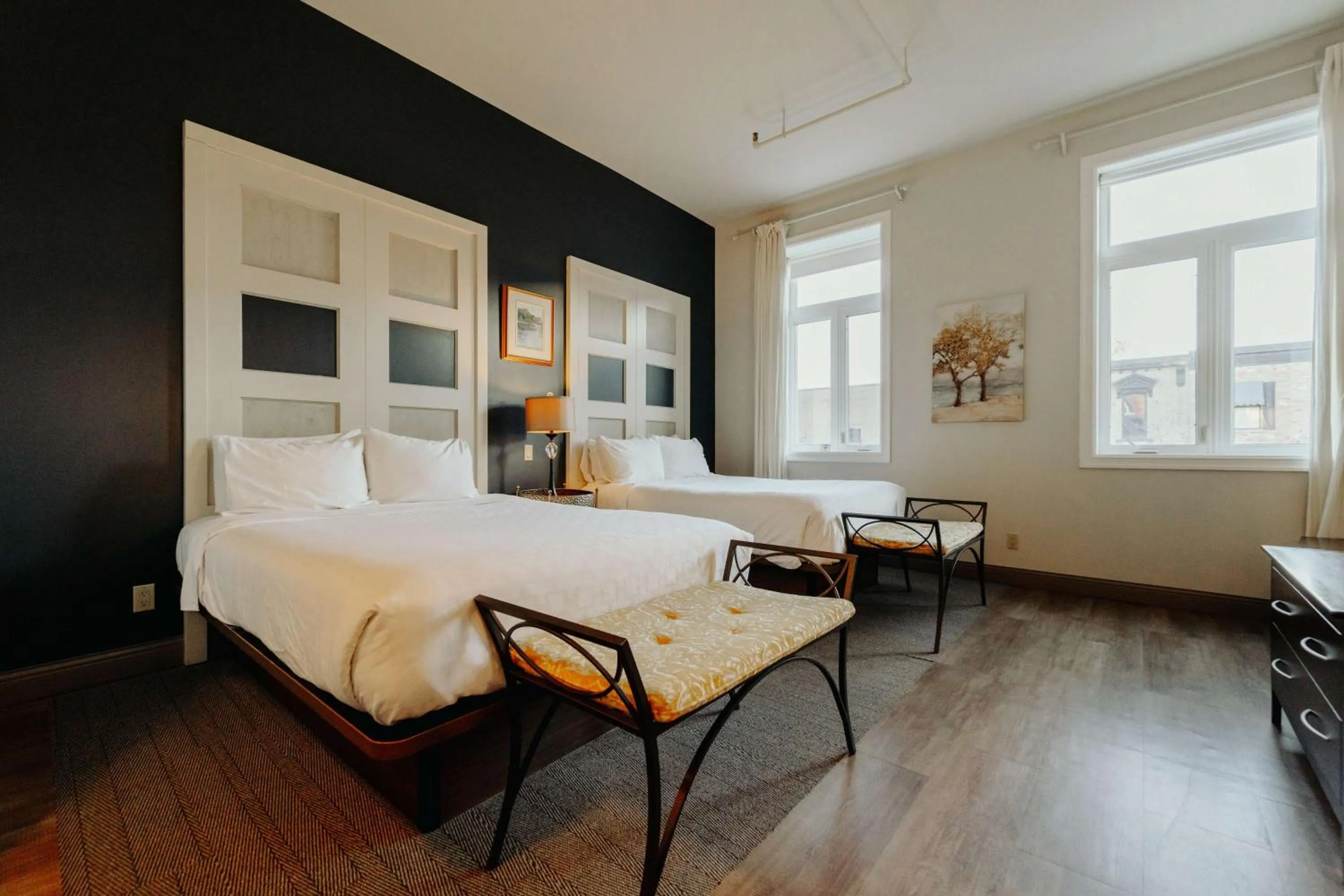 Bedroom, Bed in Mercer Hotel Downtown; BW Premier Collection