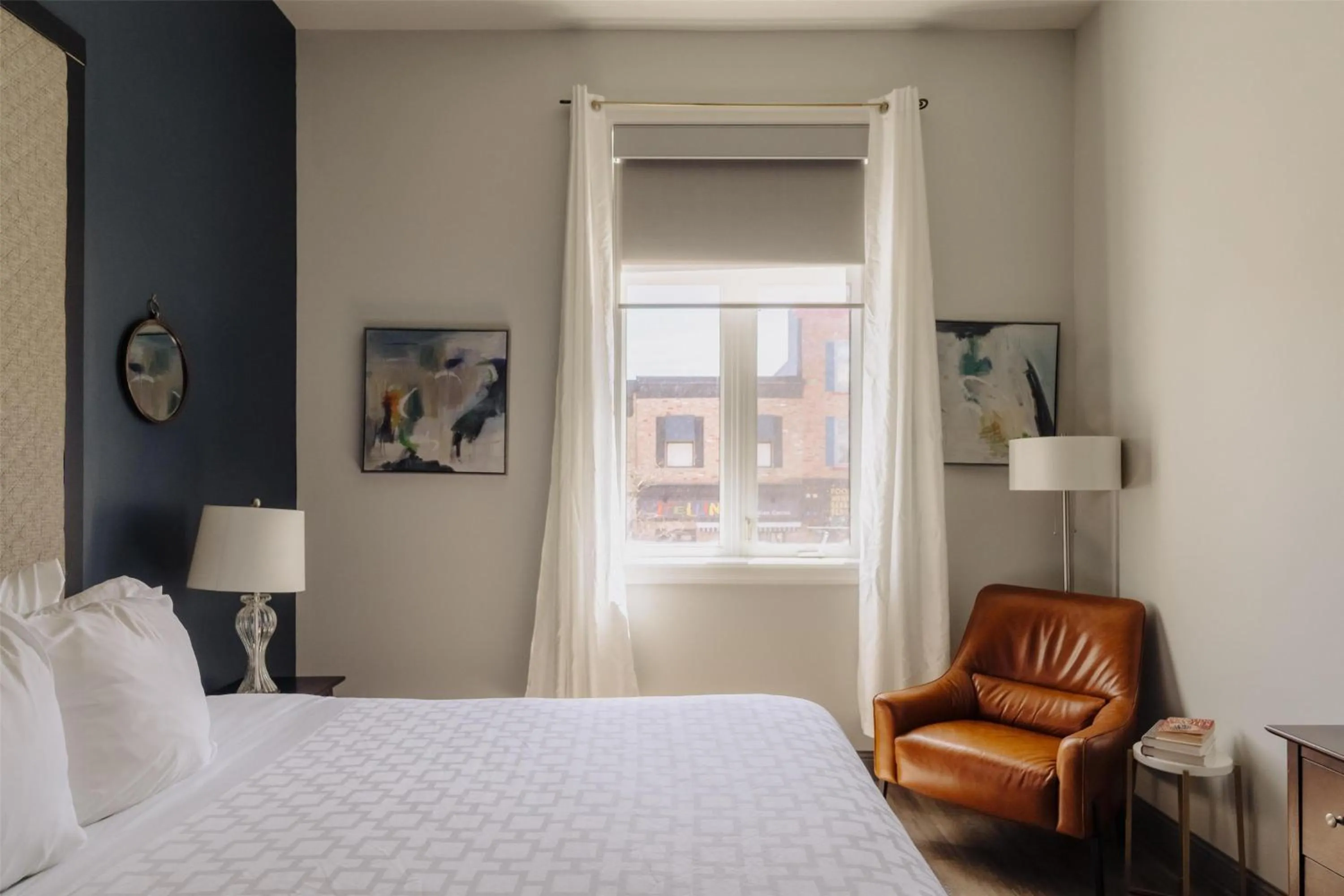 Bedroom, Bed in Mercer Hotel Downtown; BW Premier Collection