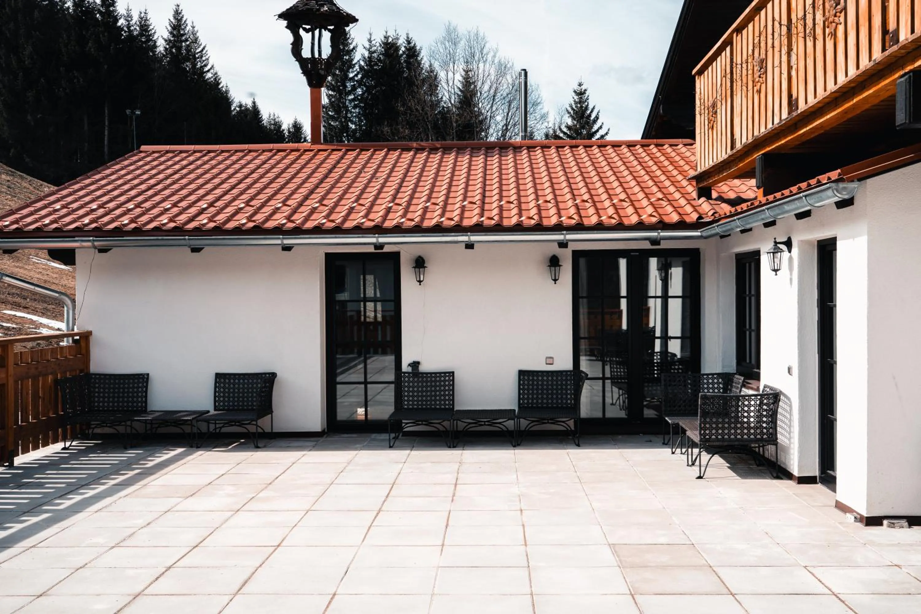Balcony/Terrace in Hotel Sonnenalm Stuhleck