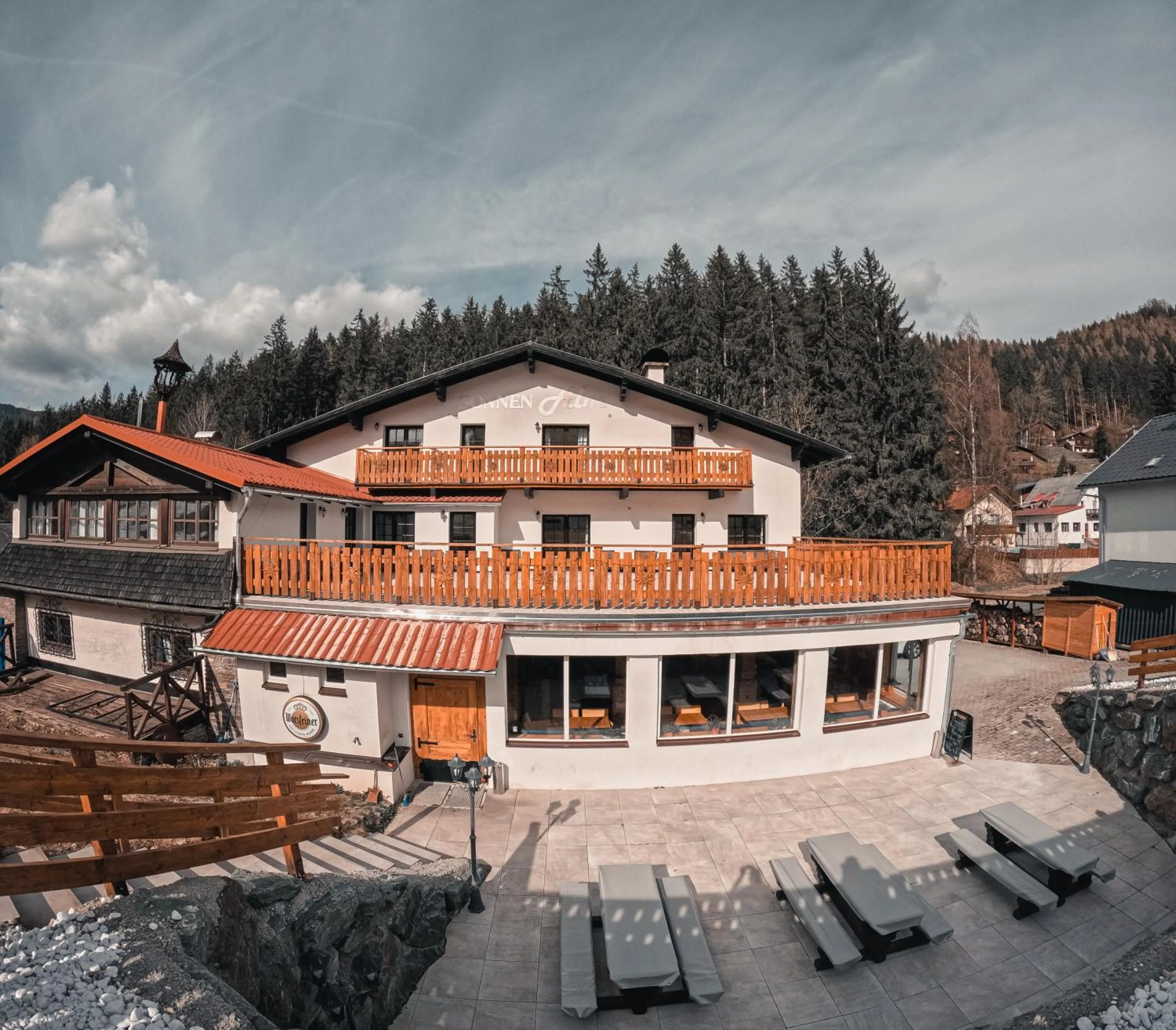 Property building in Hotel Sonnenalm Stuhleck