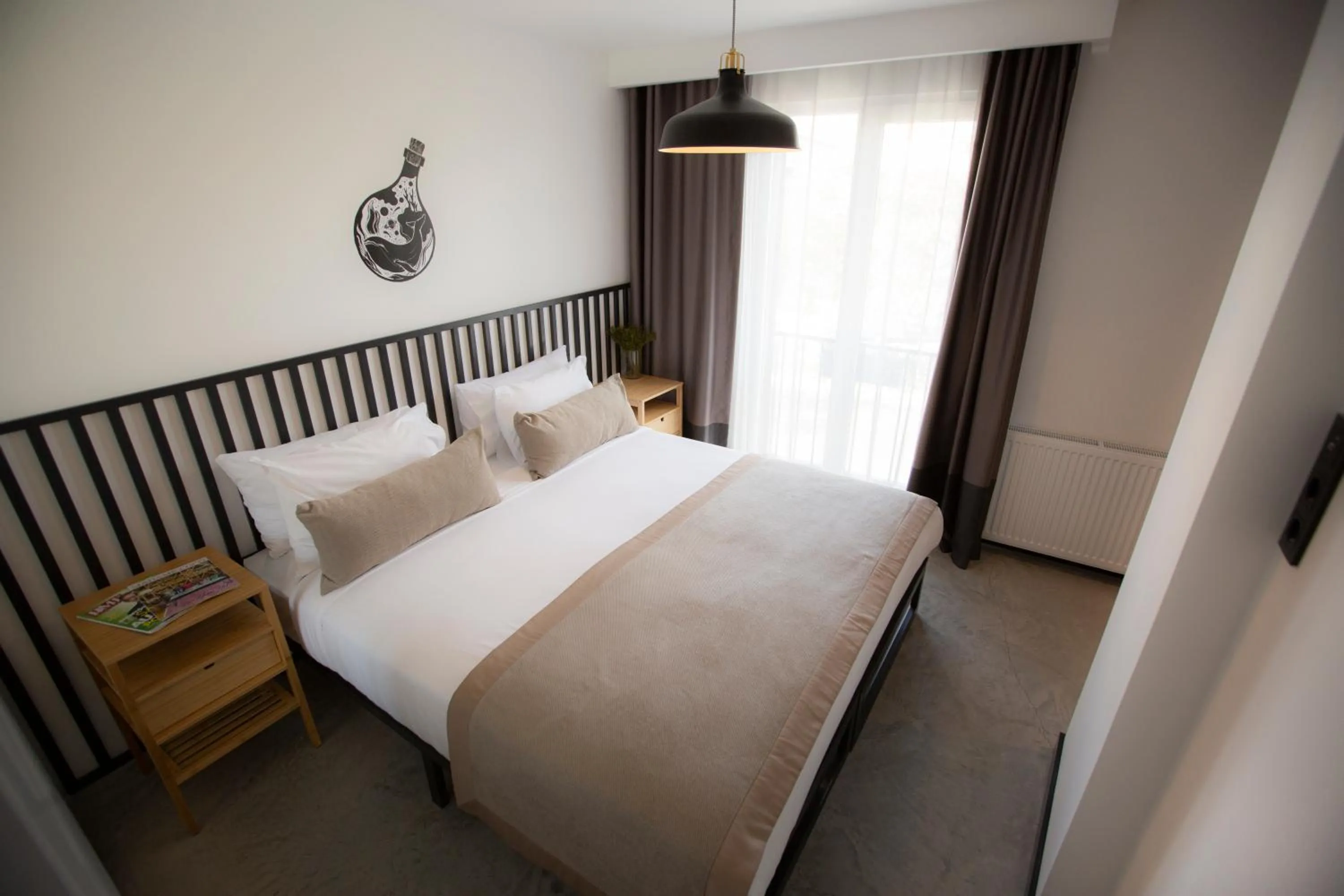 Bedroom, Bed in Cityloft 64