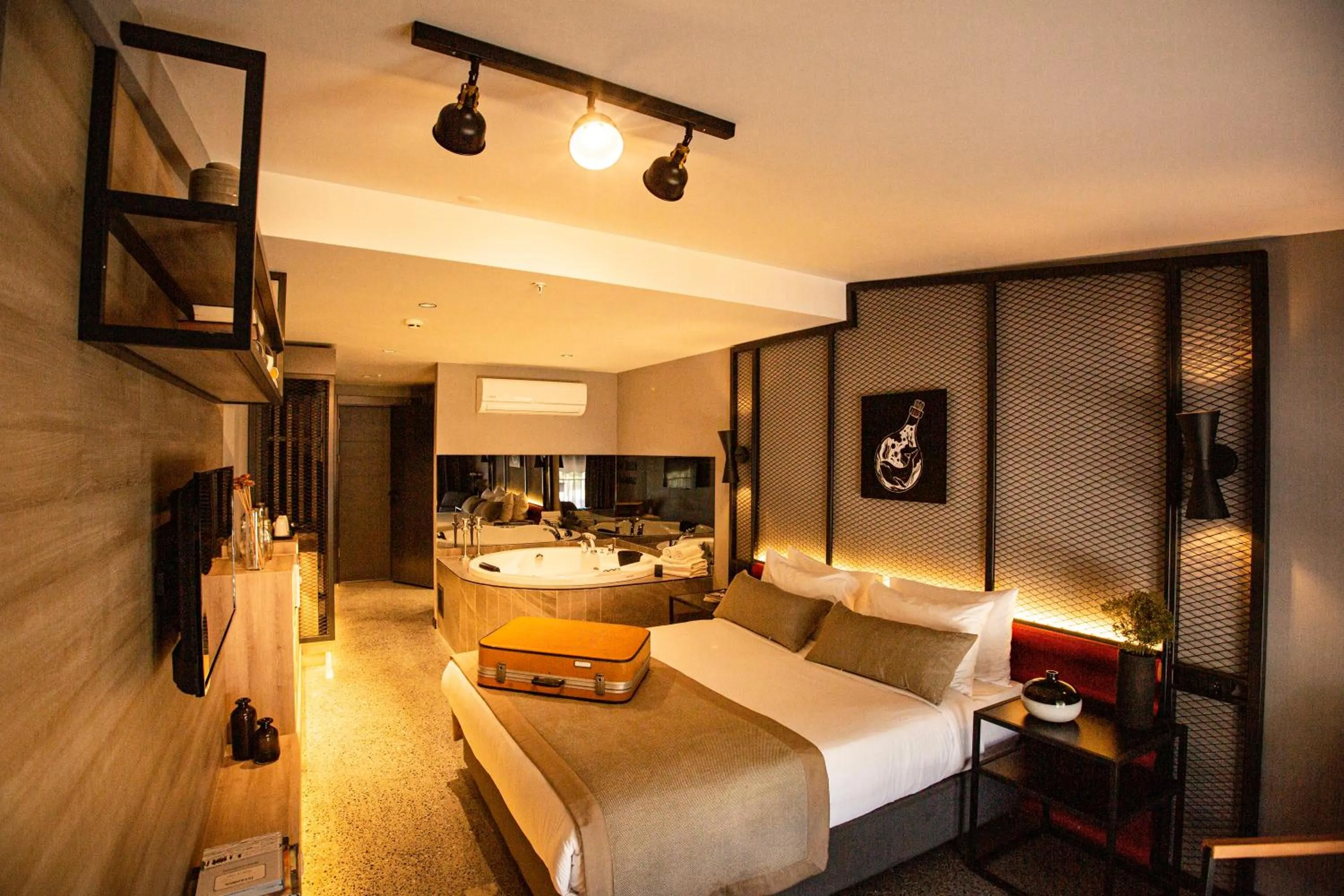 Photo of the whole room, Bed in Cityloft 64