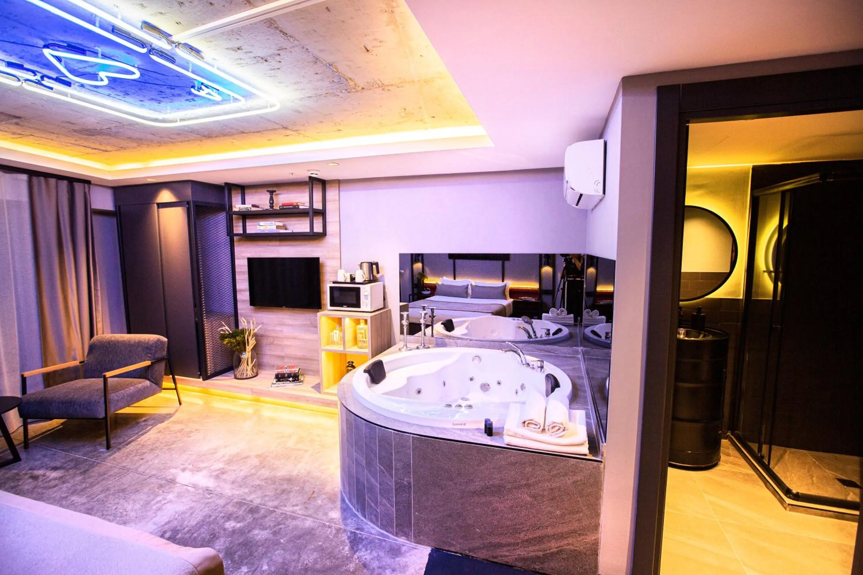 Seating area in Cityloft 64