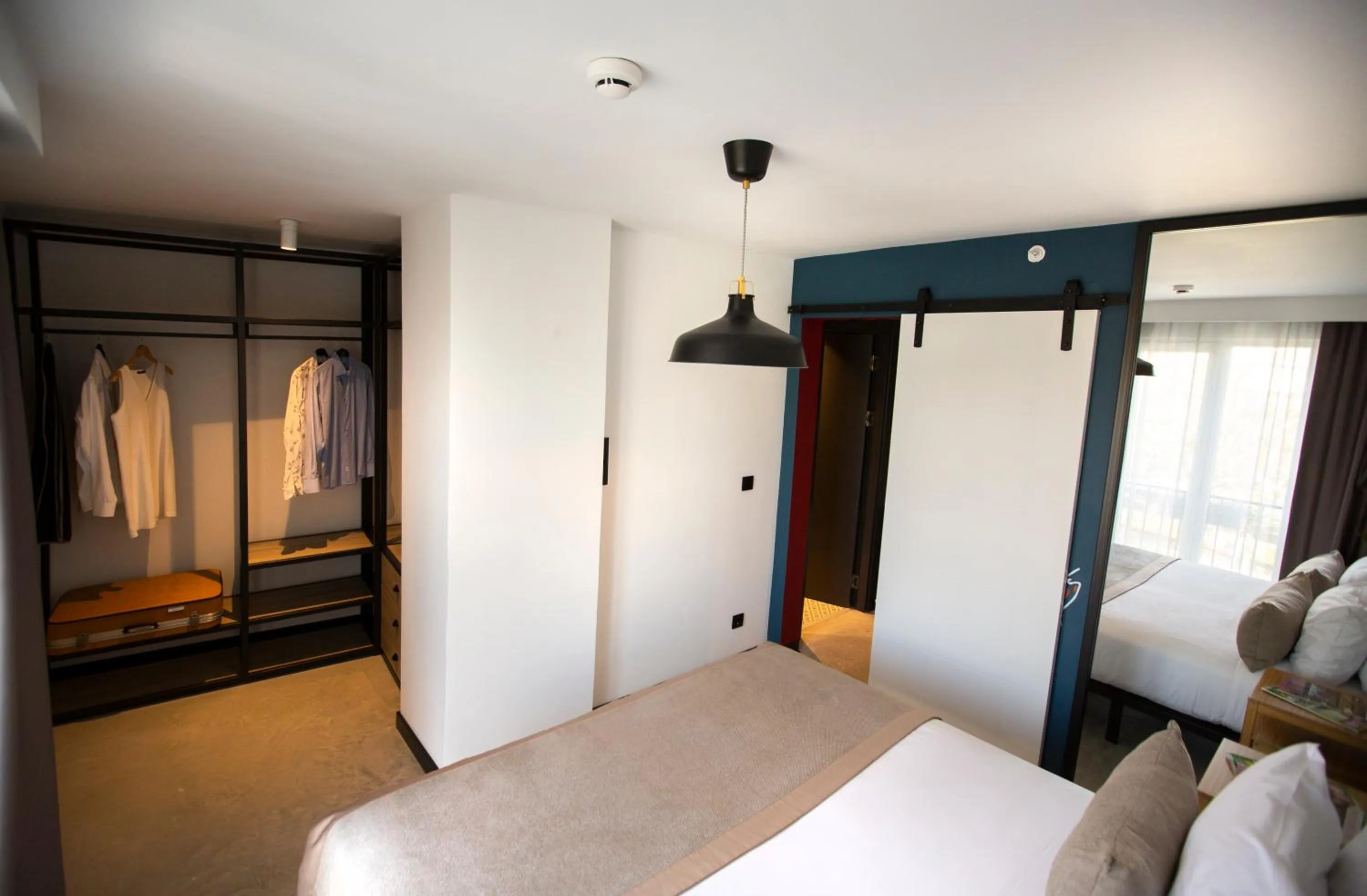 Bedroom, Bed in Cityloft 64