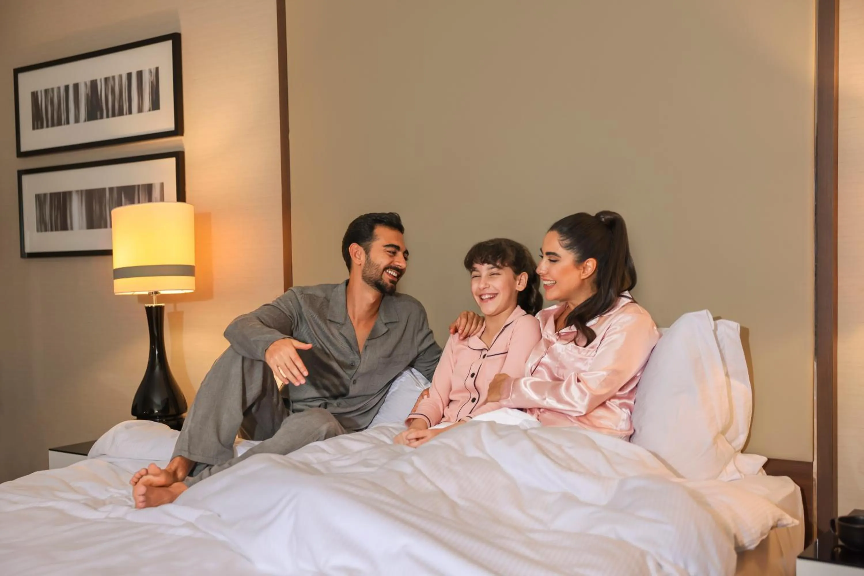 Bed in Al Maha Arjaan by Rotana