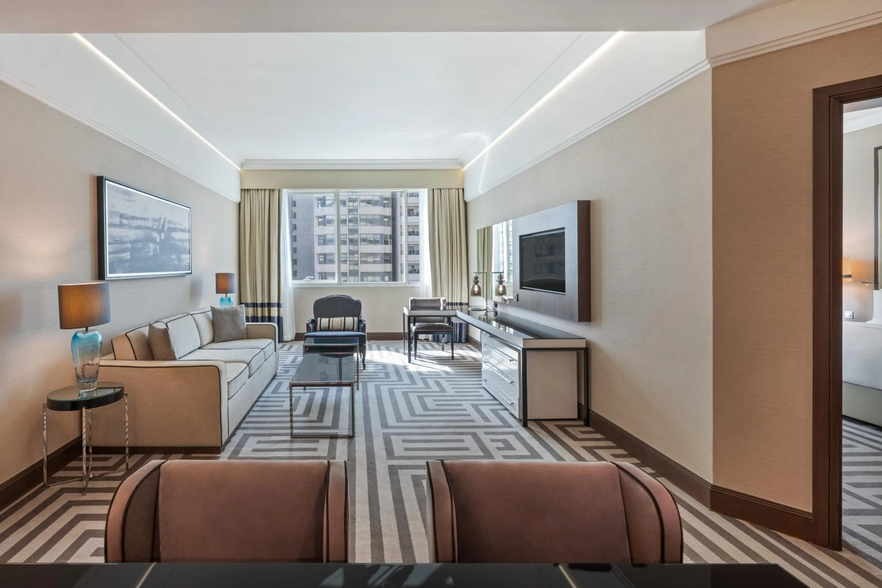 Living room in Al Maha Arjaan by Rotana