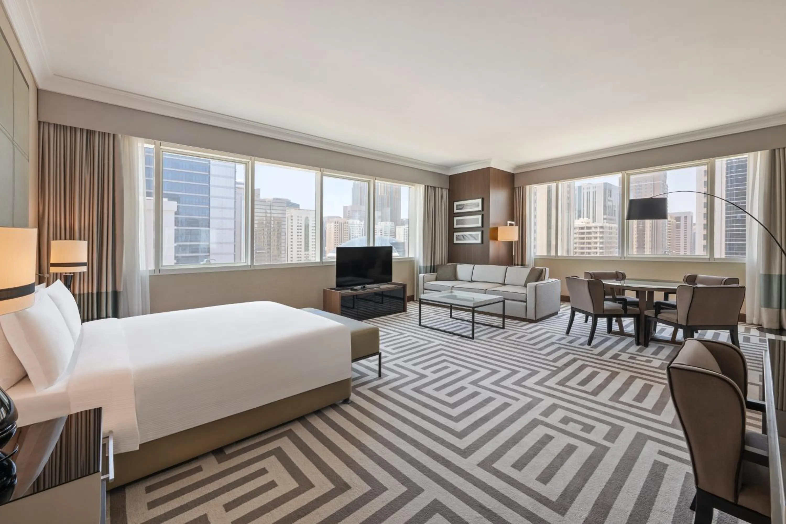 Bedroom, Bed in Al Maha Arjaan by Rotana