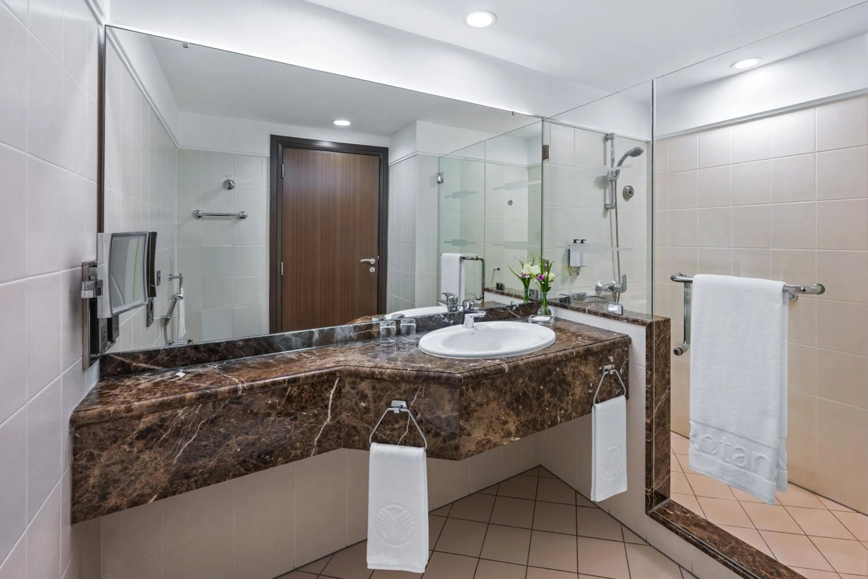 Bathroom in Al Maha Arjaan by Rotana