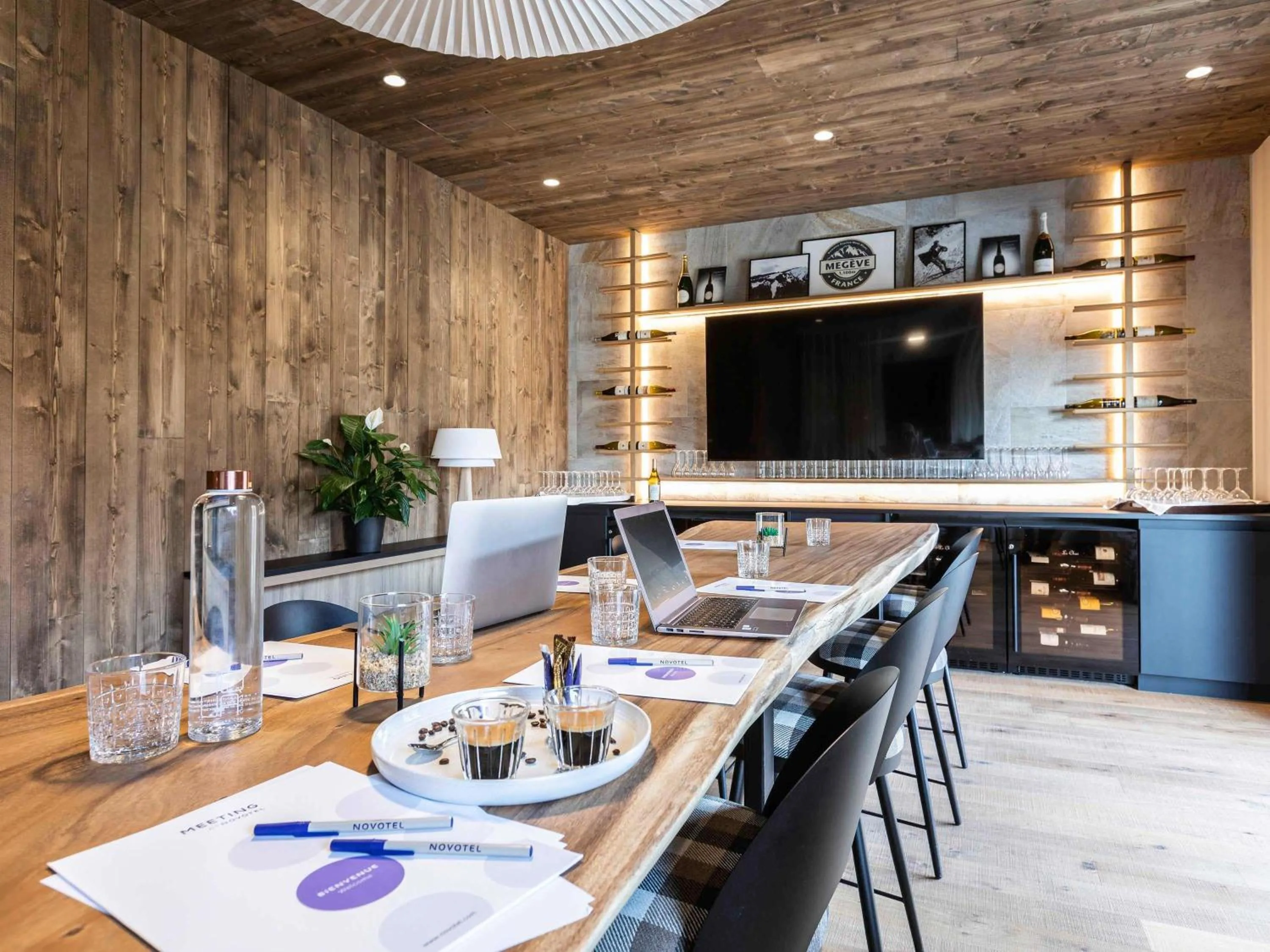 Meeting/conference room in Novotel Megève Mont-Blanc