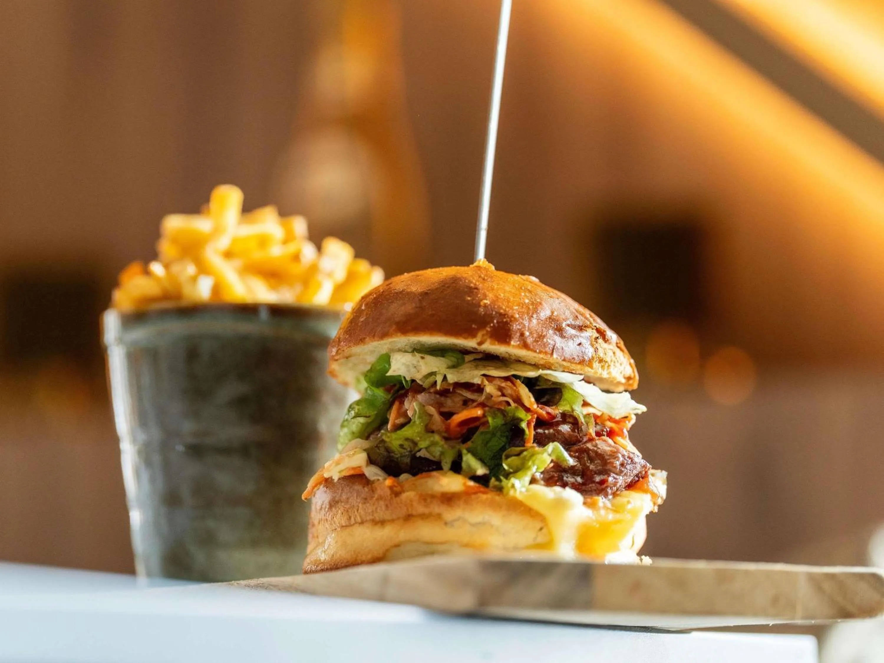 Restaurant/places to eat in Novotel Megève Mont-Blanc