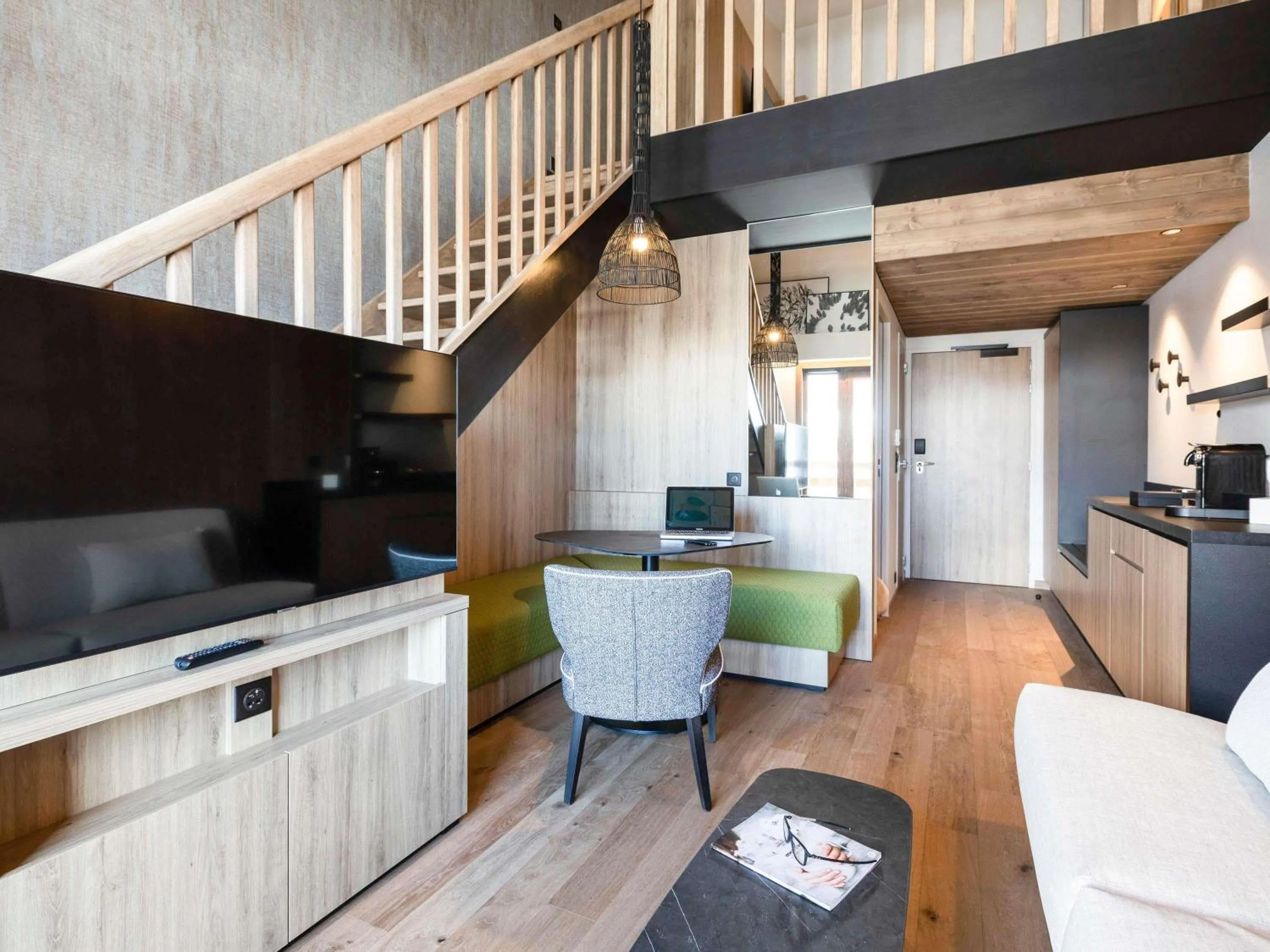 Bedroom in Novotel Megève Mont-Blanc