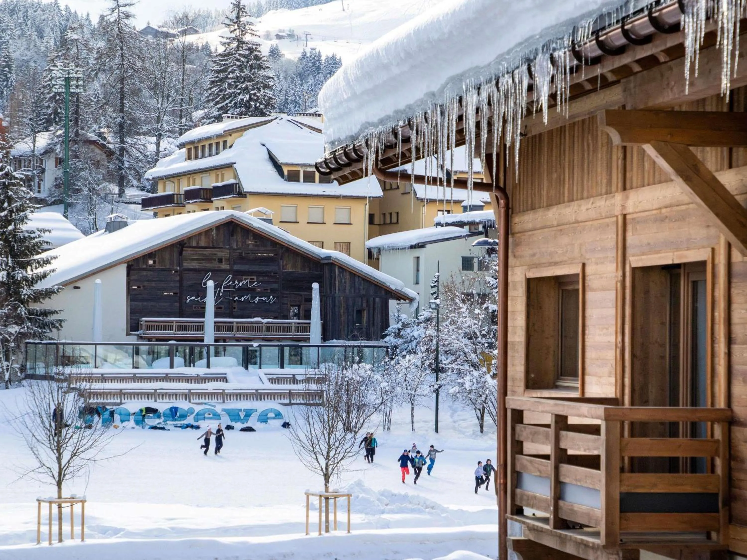 Property building in Novotel Megève Mont-Blanc