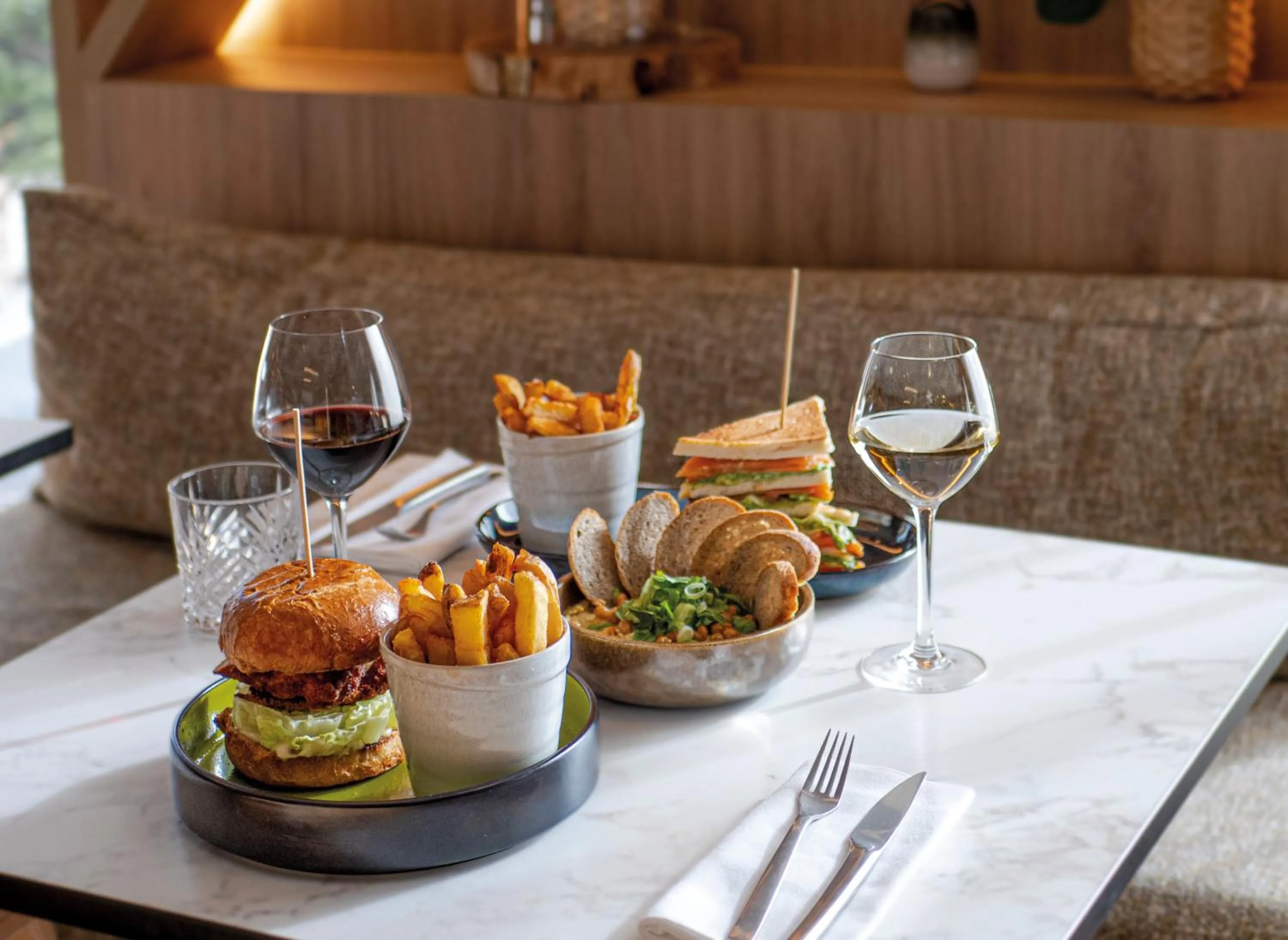 Restaurant/places to eat in Novotel Megève Mont-Blanc