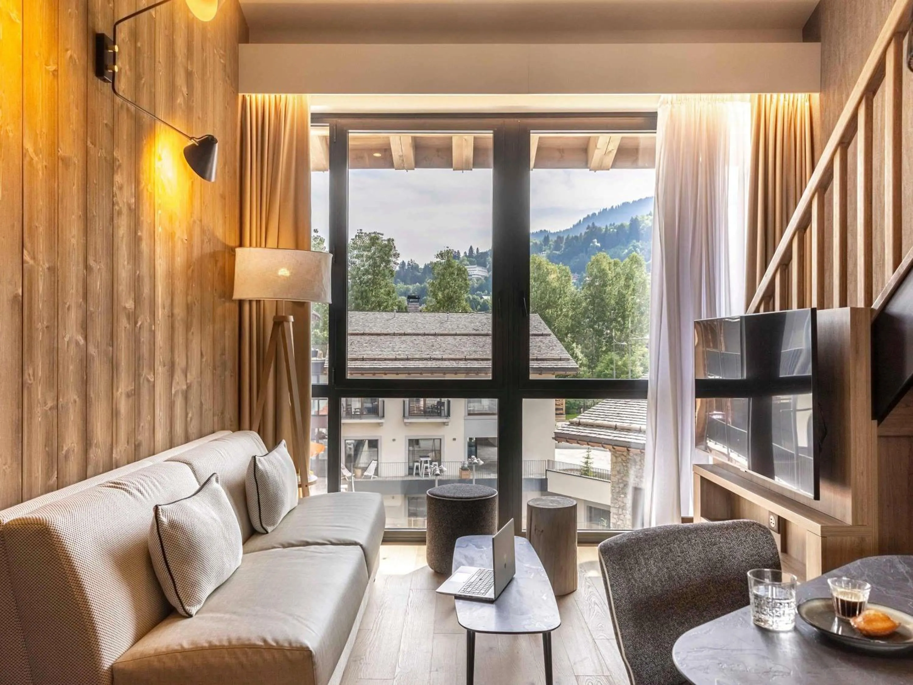 Bedroom in Novotel Megève Mont-Blanc