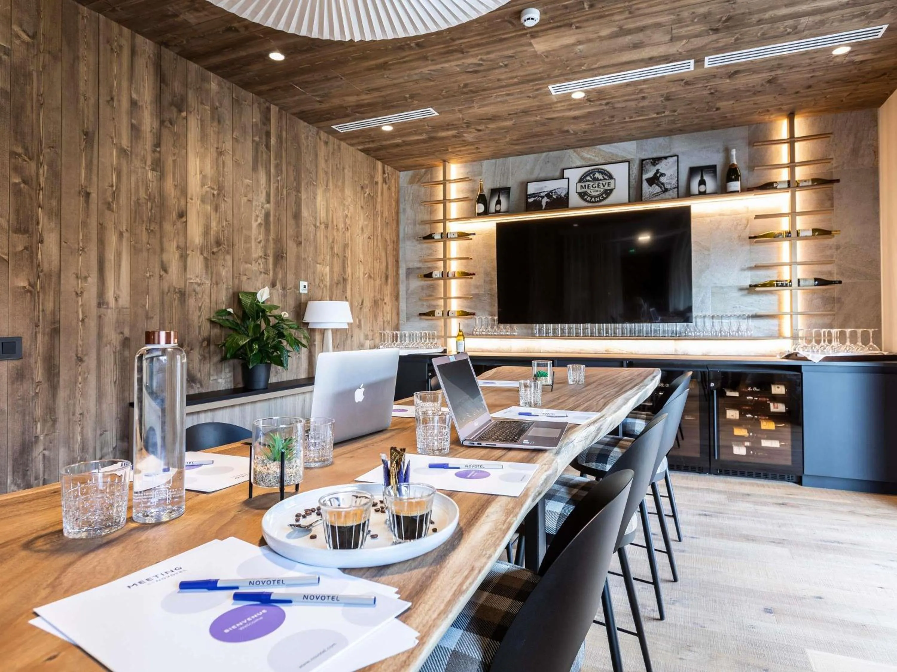 Meeting/conference room in Novotel Megève Mont-Blanc