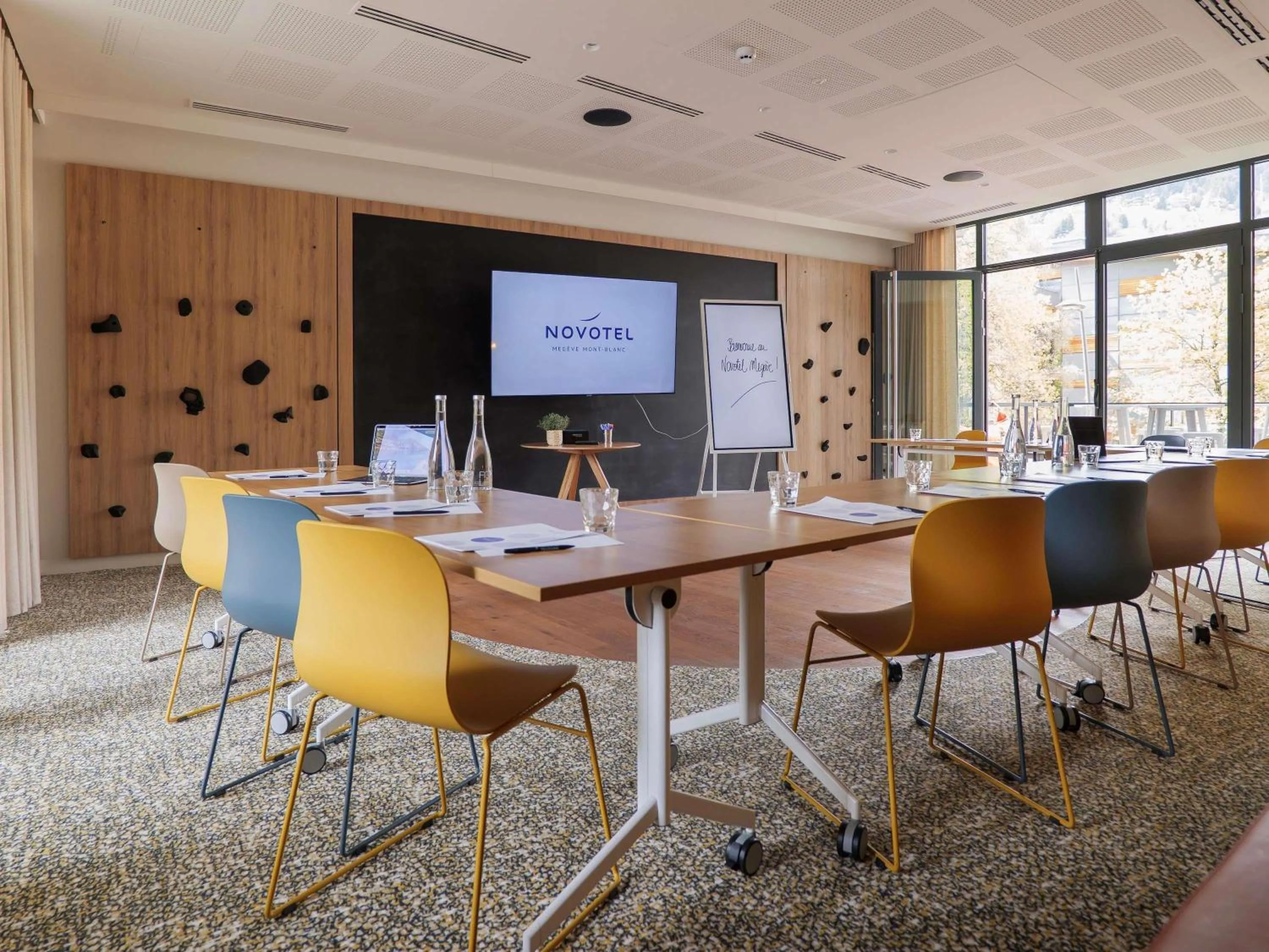 Meeting/conference room in Novotel Megève Mont-Blanc