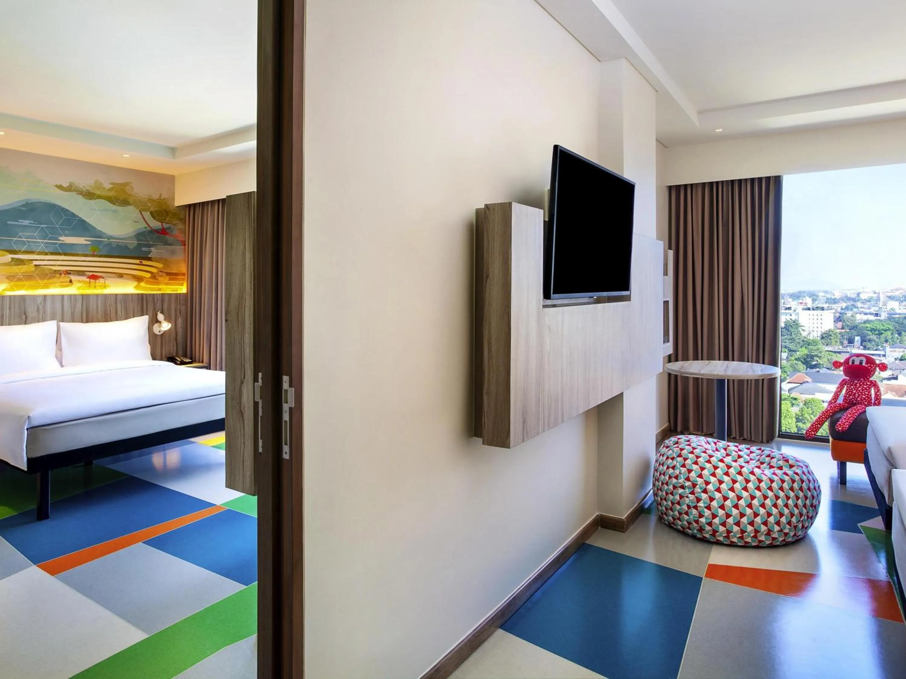 Bedroom, Bed in ibis Styles Bandung Grand Central