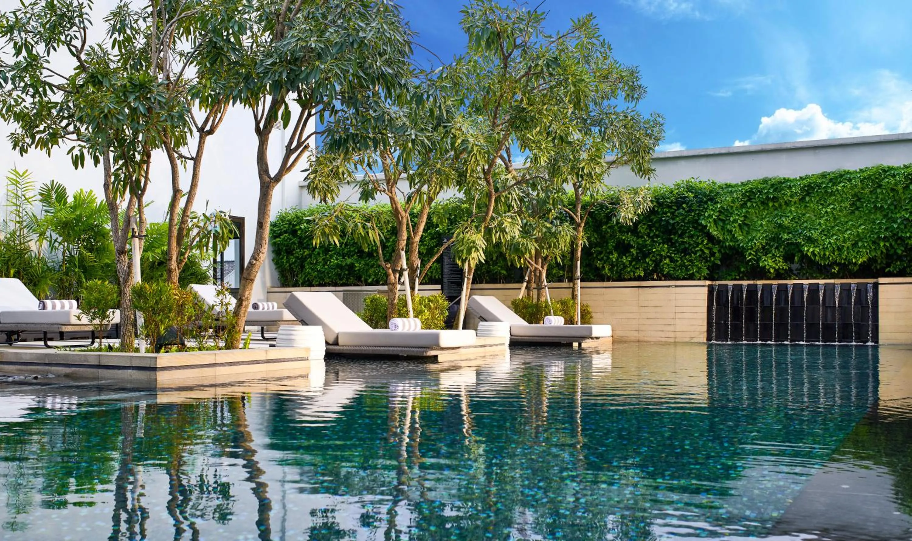 Swimming pool in Pullman Bandung Grand Central