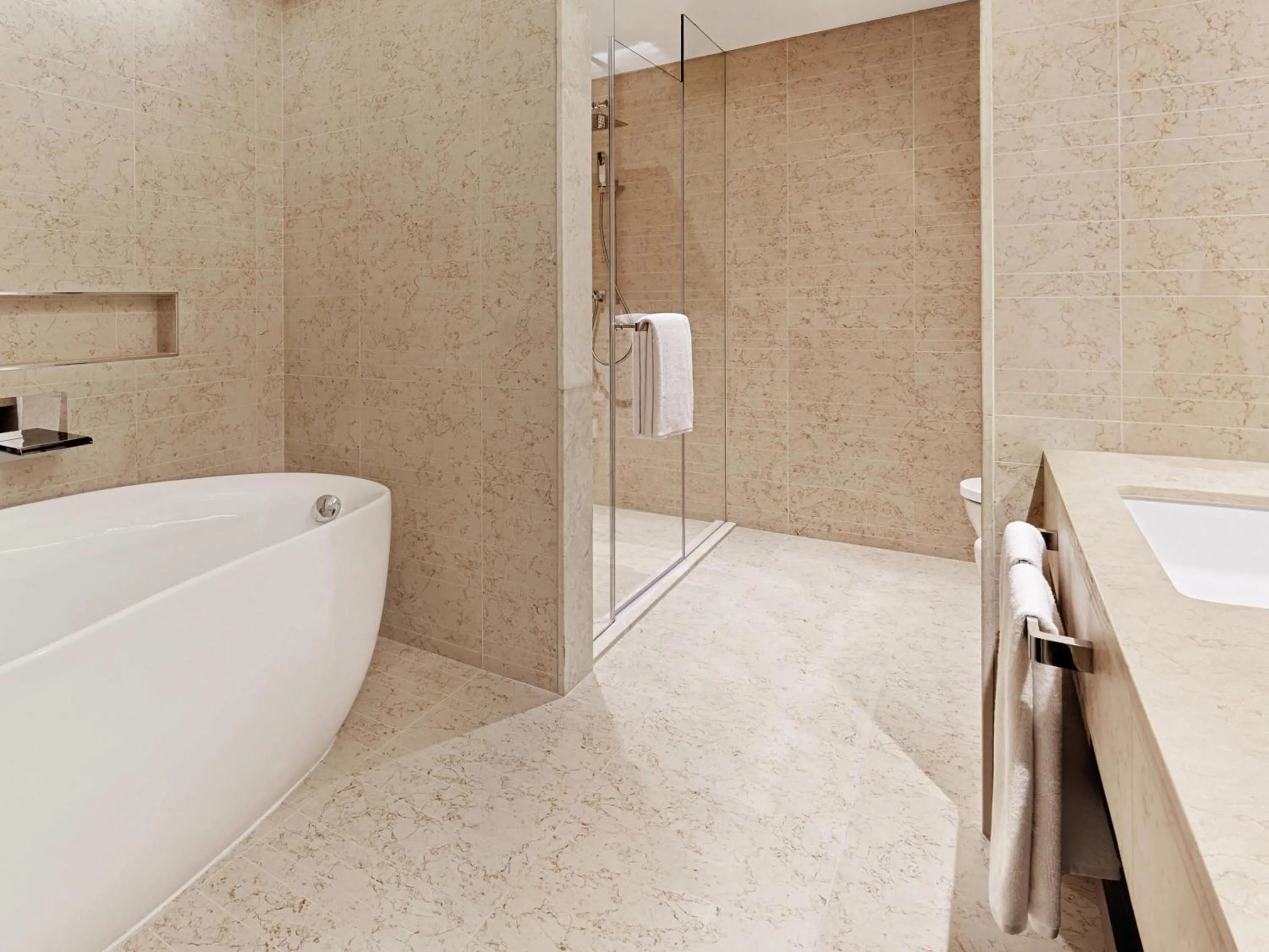 Bedroom in Sofitel Dubai The Obelisk