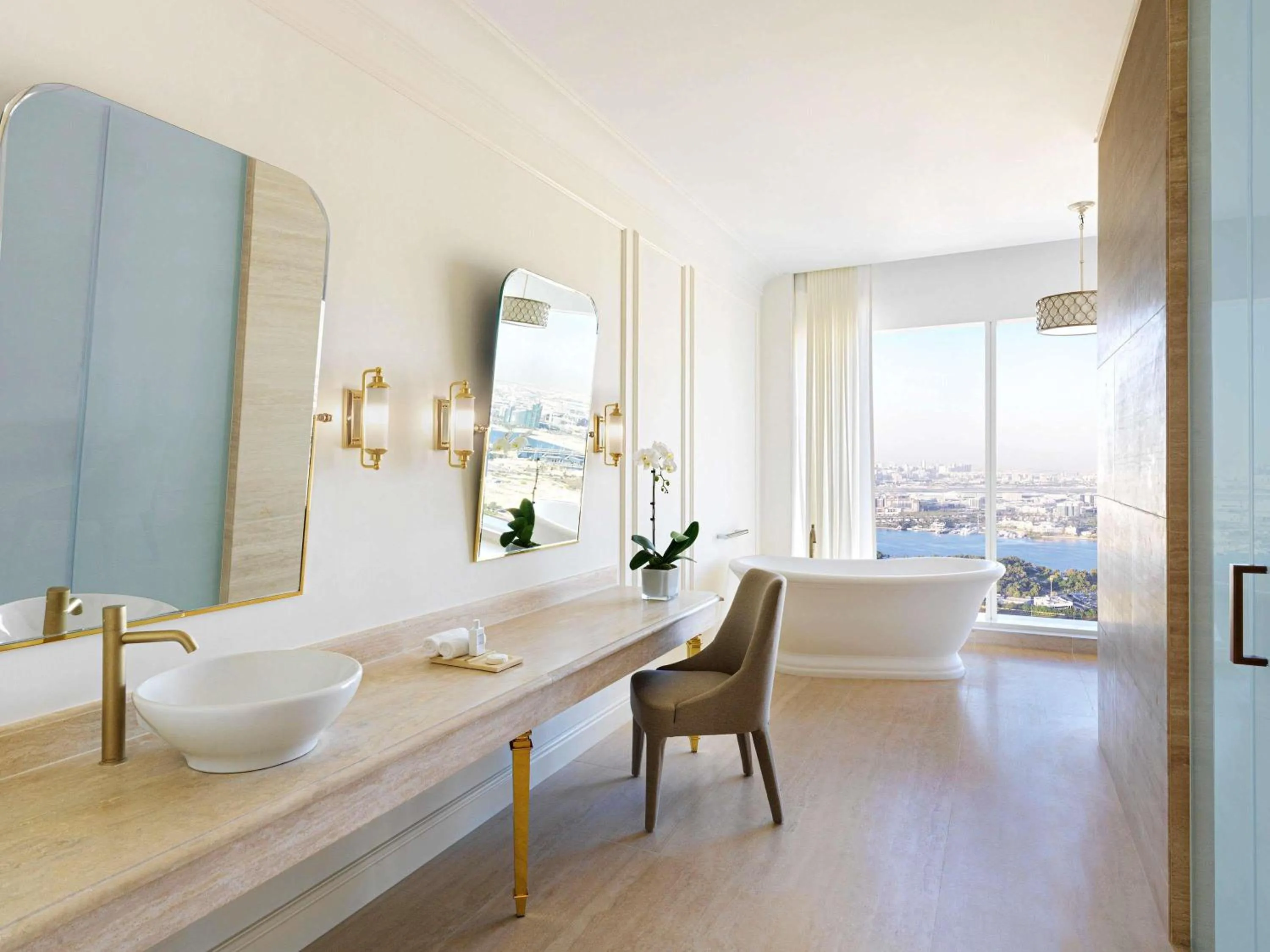 Bedroom in Sofitel Dubai The Obelisk