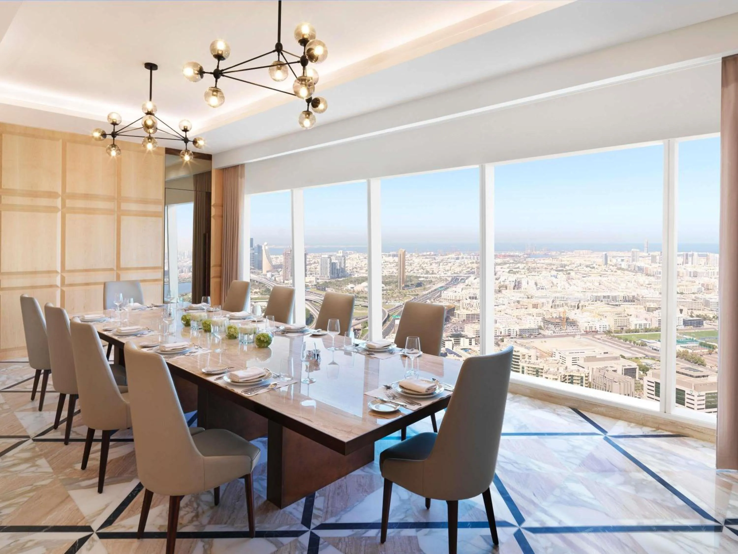 Bedroom in Sofitel Dubai The Obelisk